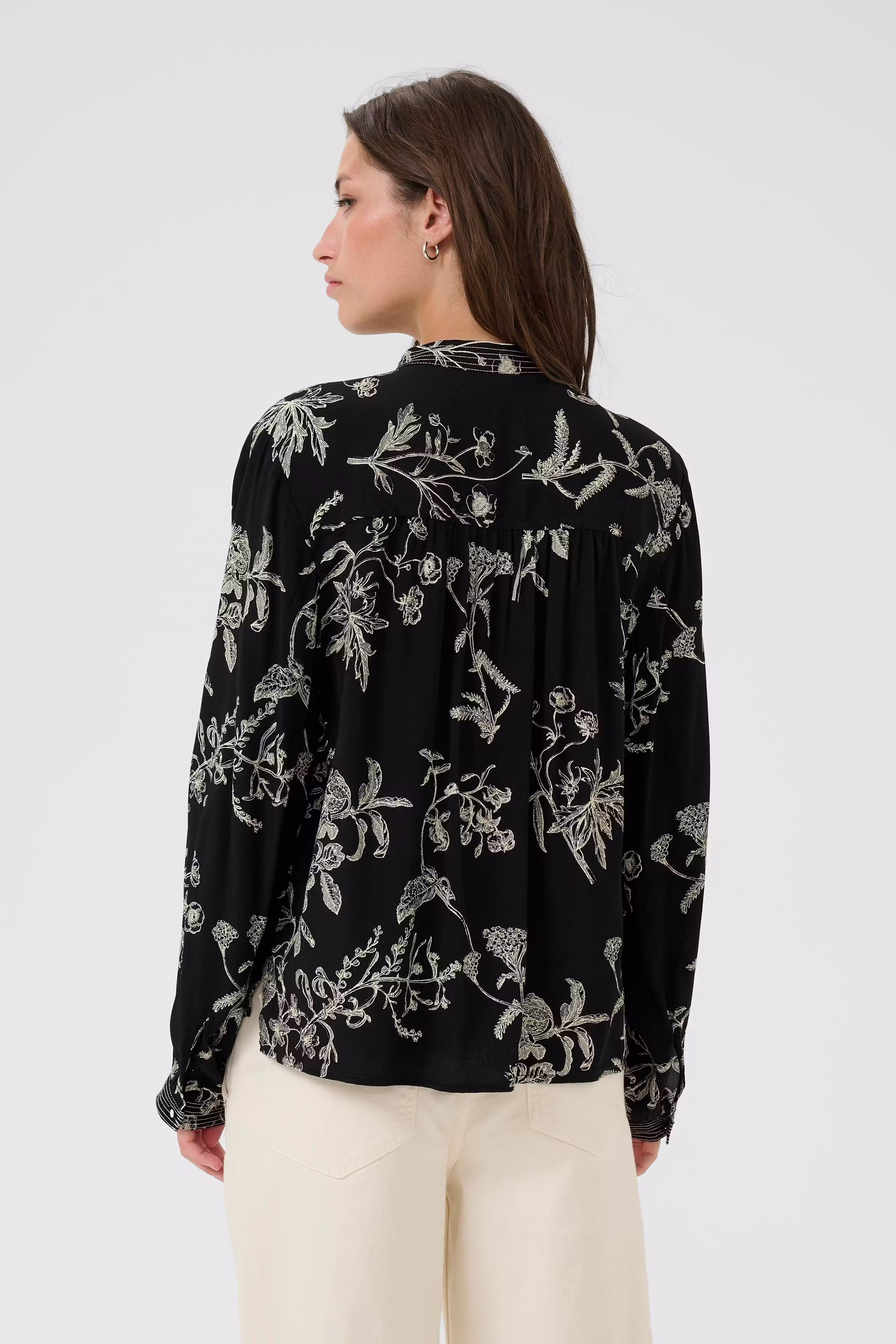 ShiromaPW Bluse LOOKBOOK BACK 30310006-304209