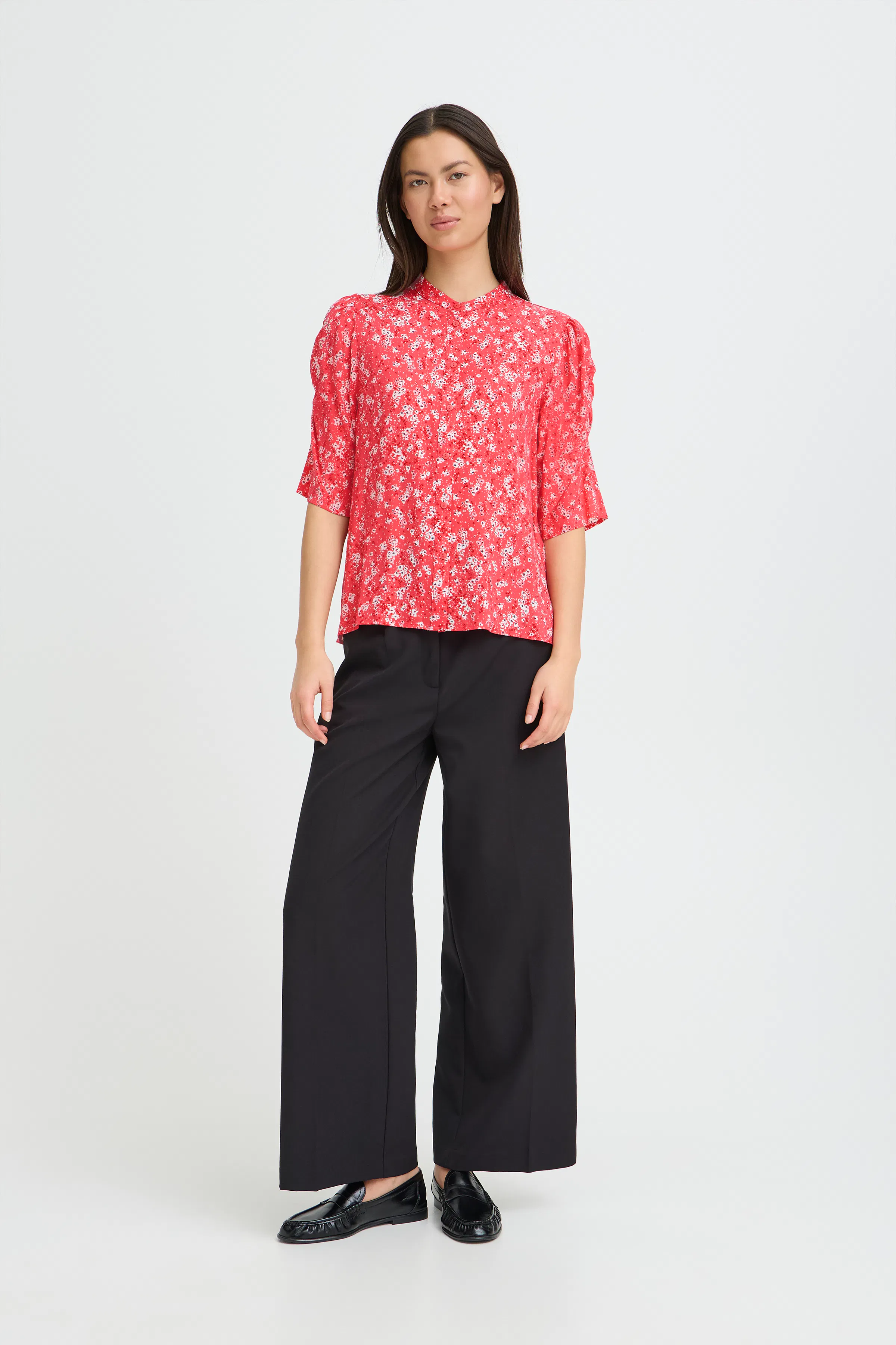 IHVERA Skjorte LOOKBOOK FRONT 20125206-900004260