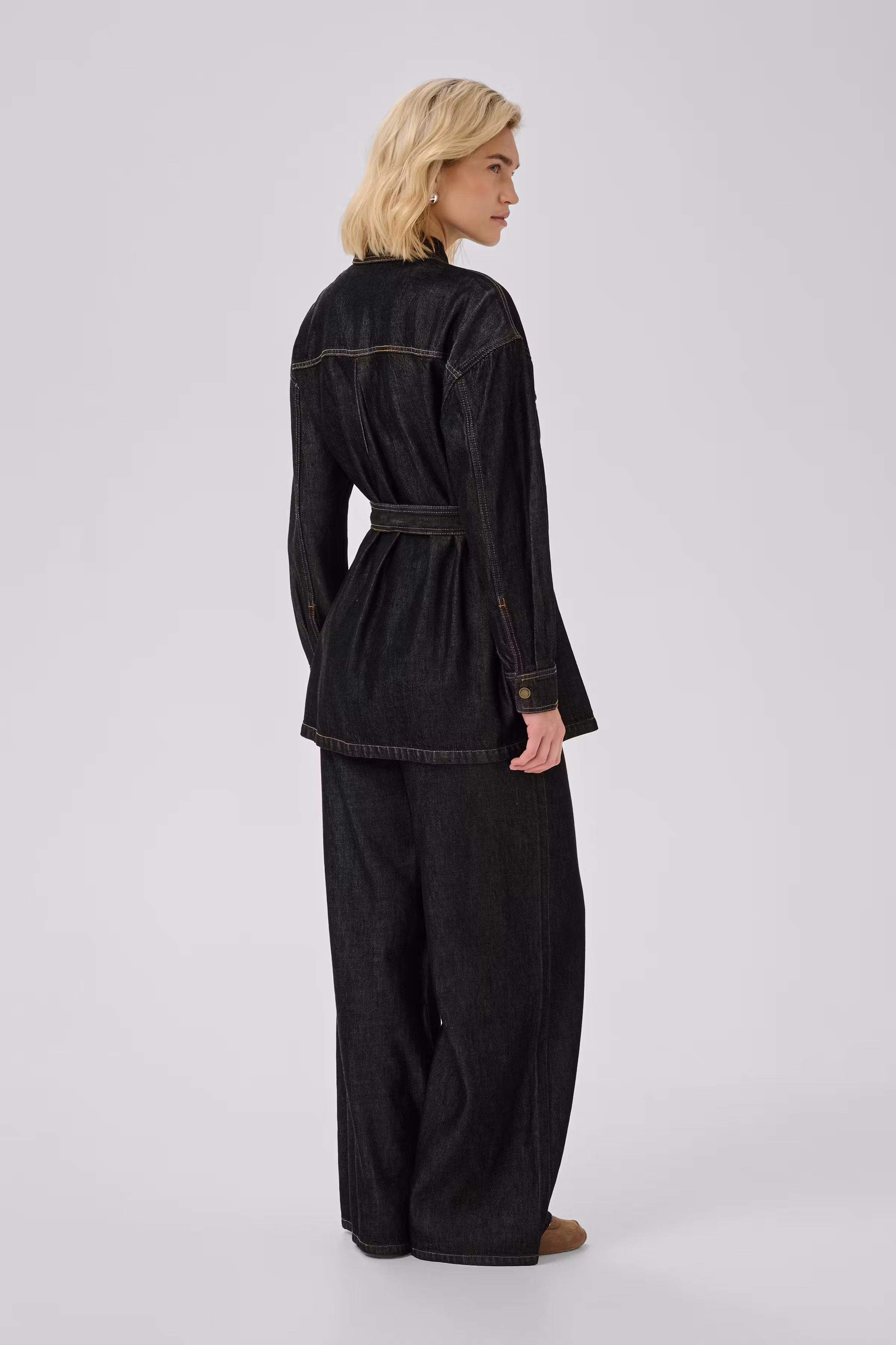 MWNessie Denimskjorta LOOKBOOK BACK 10705491-100073