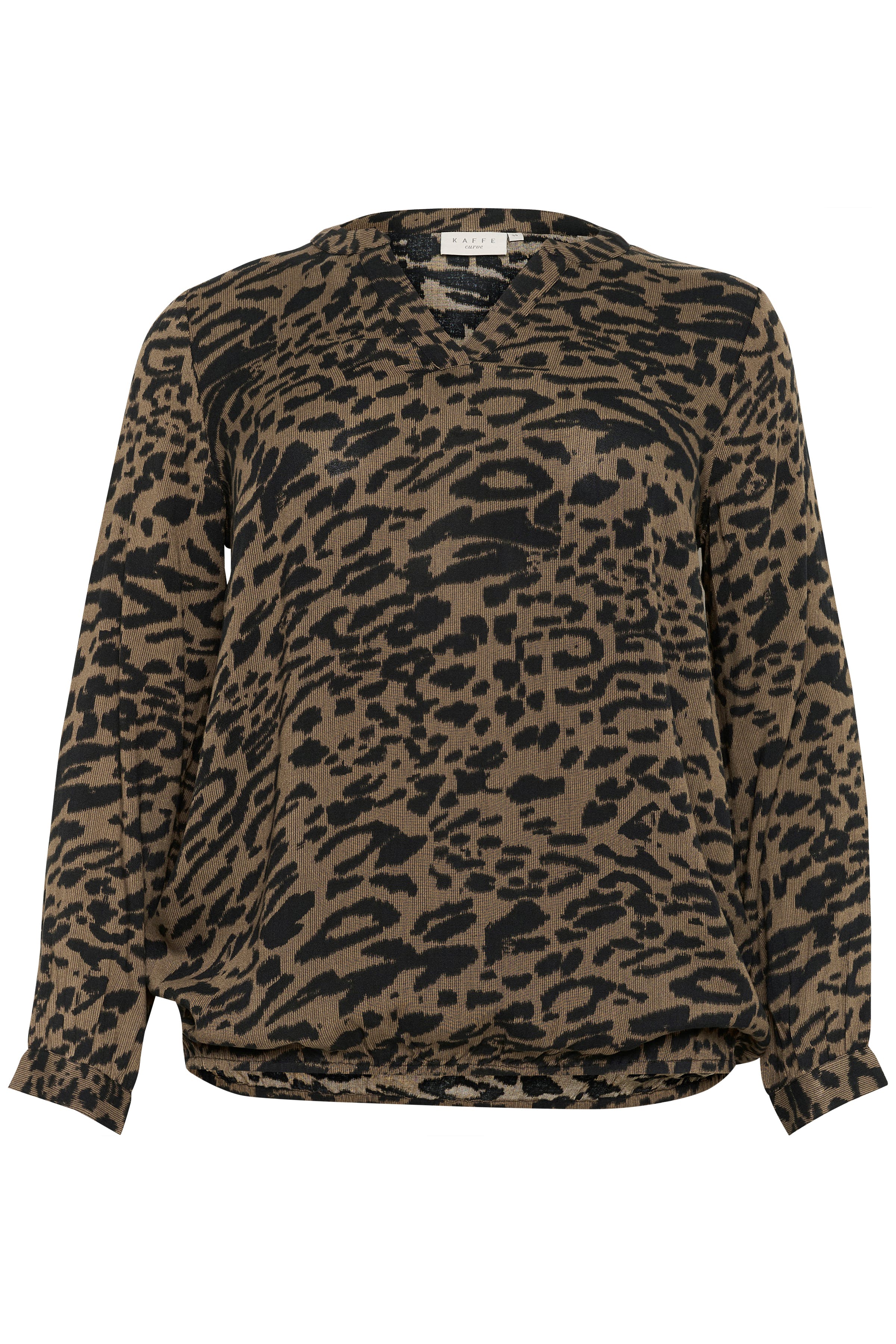 KCdiana Leopardbluse PACK FRONT 10581815-107077