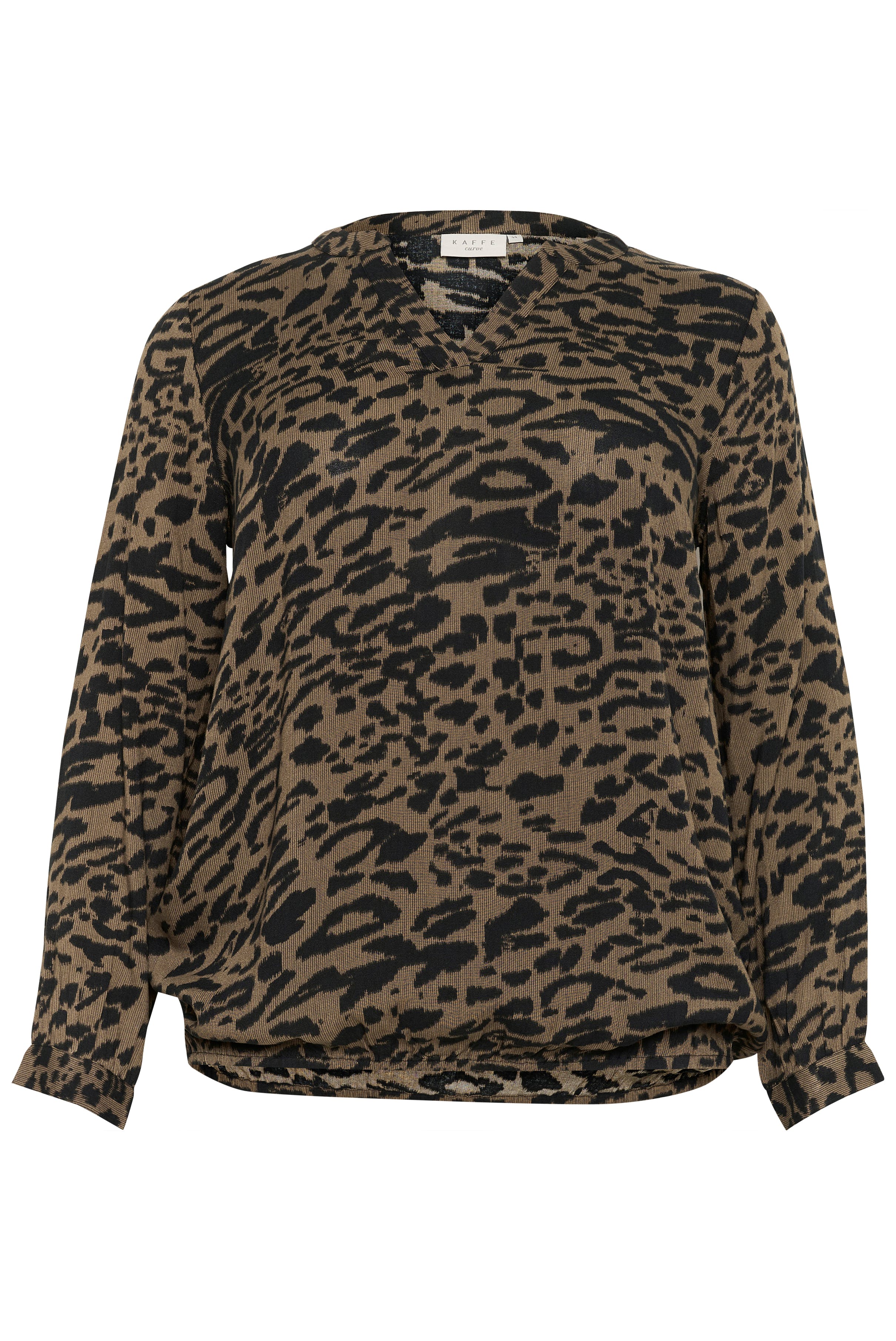 KCdiana Leopardbluse PACK FRONT 10581815-107077