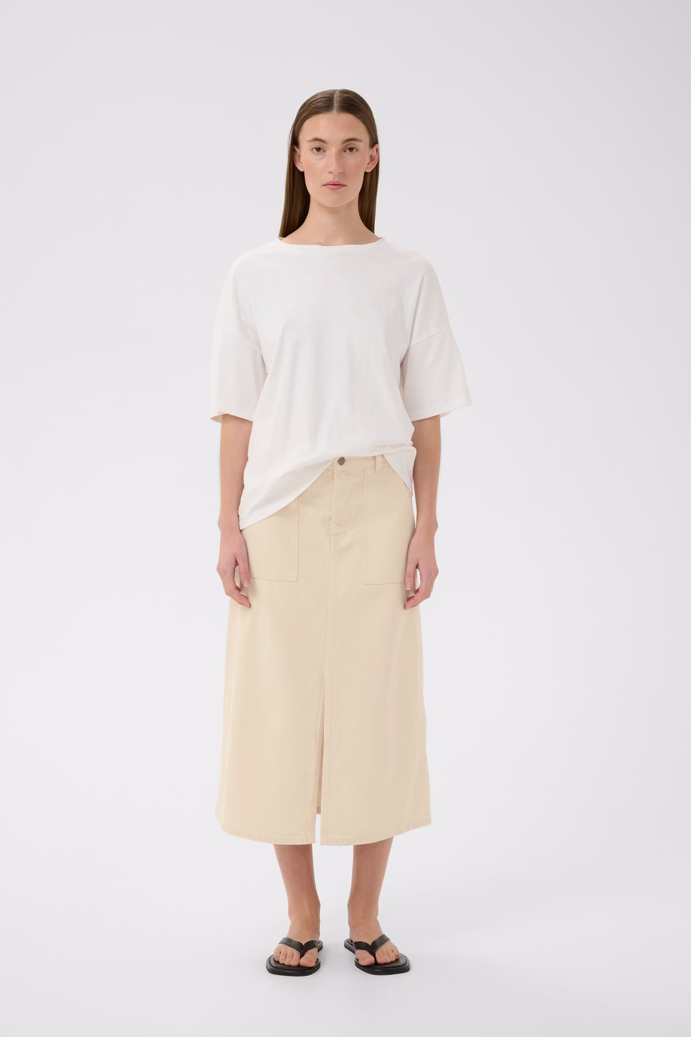 DILYSIW Denim Skirt LOOKBOOK FRONT 30112327-1108091