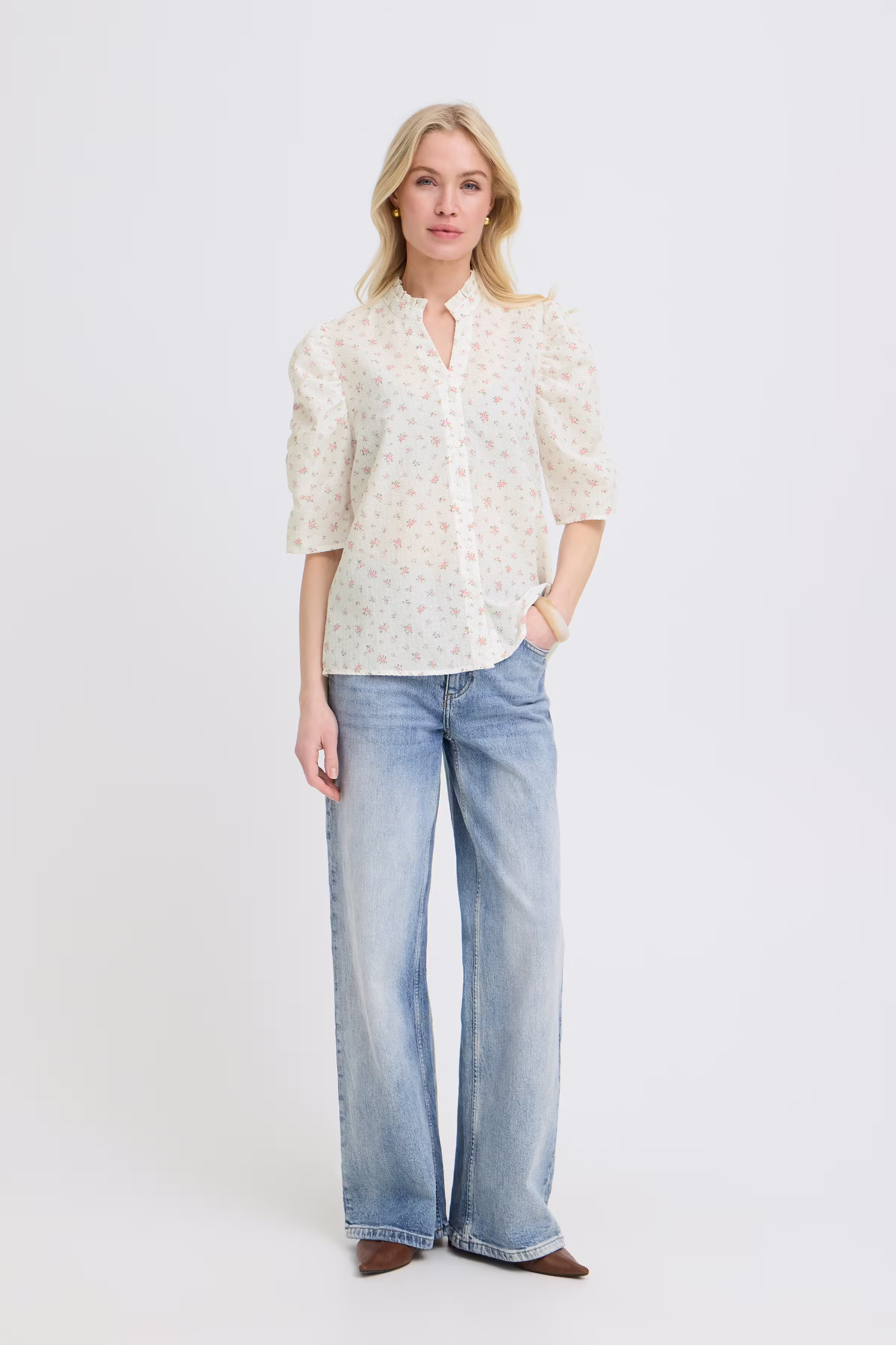 BYIDIDA Skjorte LOOKBOOK FRONT 20819341-900010600