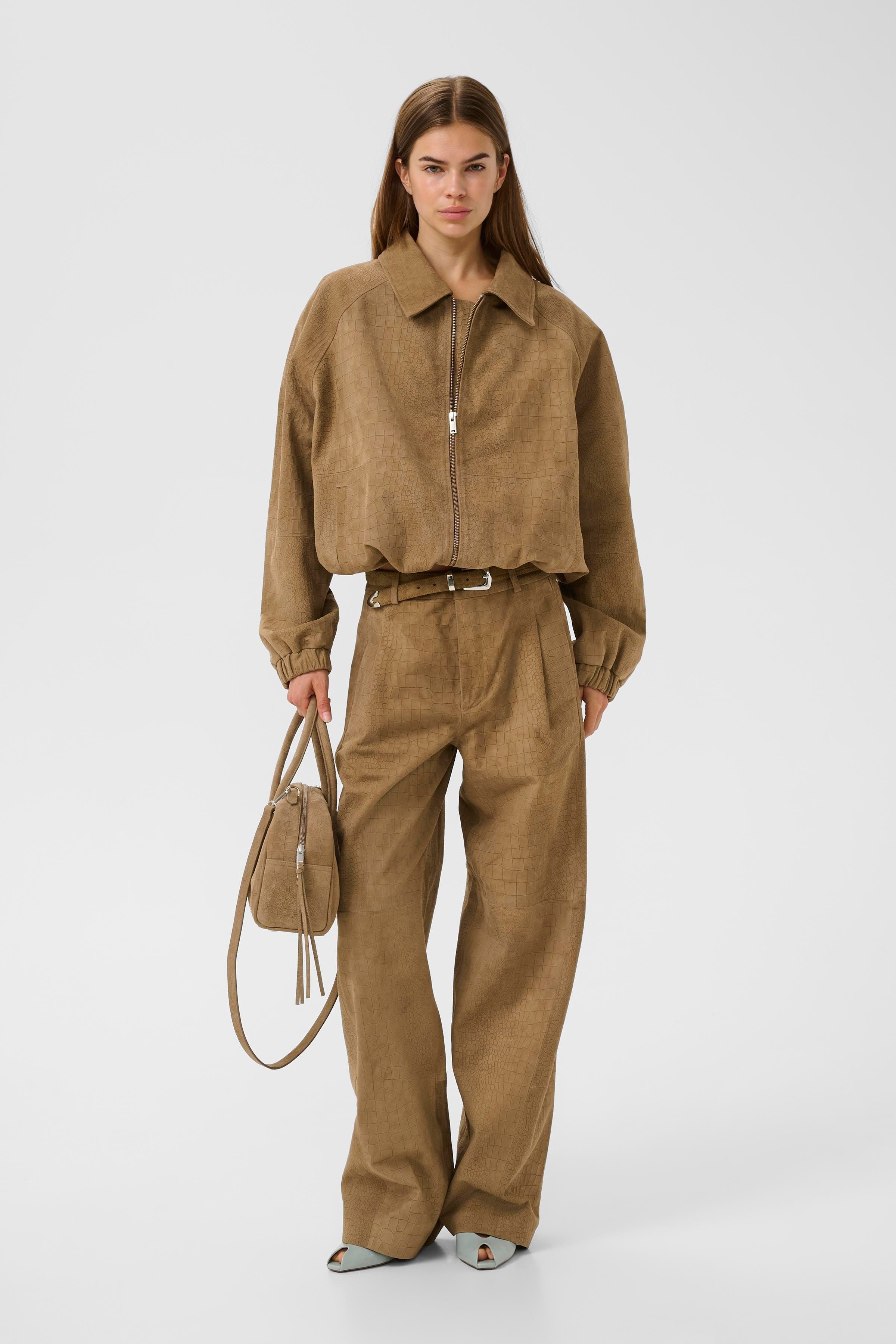 GZestelle Ruskindsbukser LOOKBOOK FRONT 10911115-181022