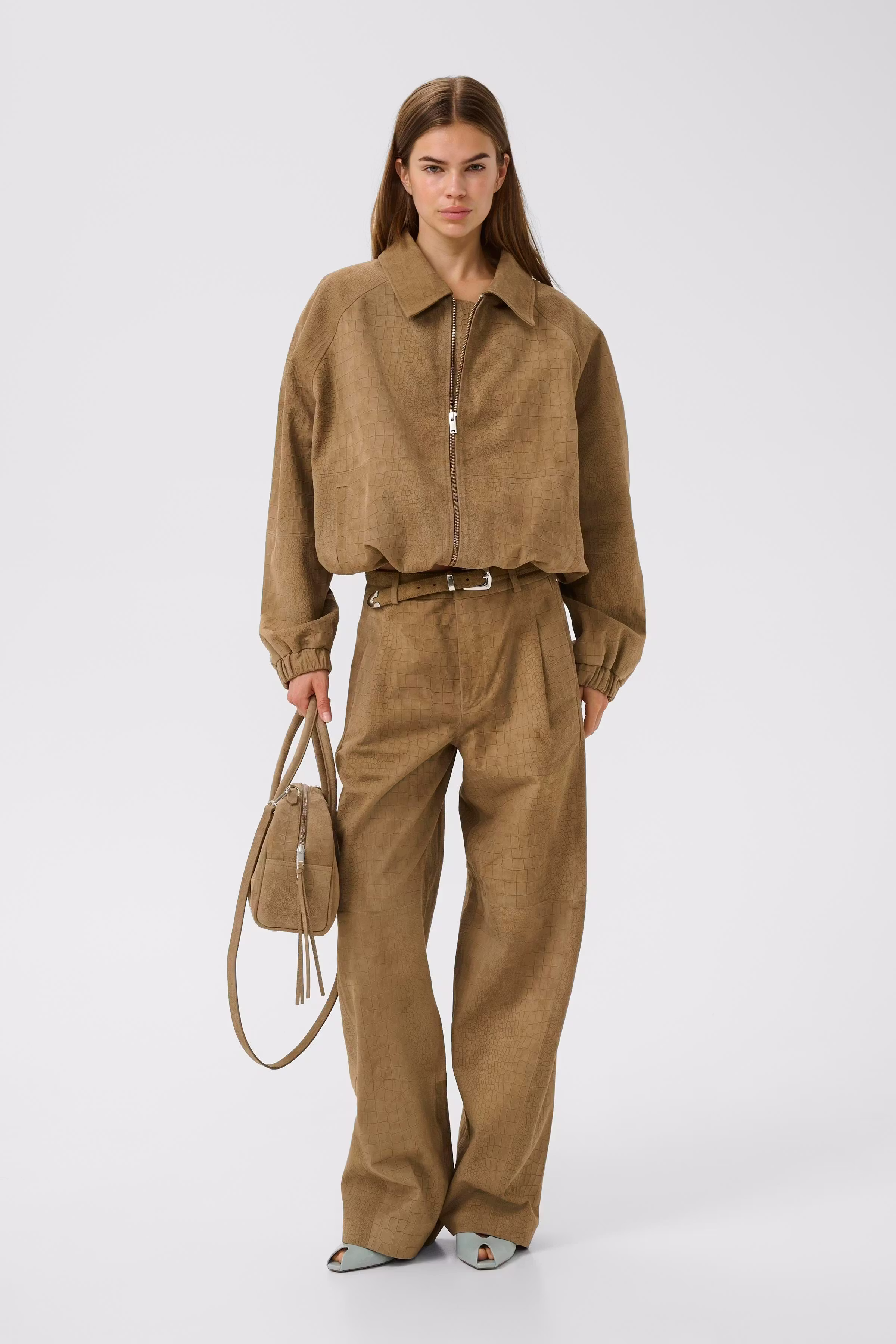 GZestelle Ruskindsbukser LOOKBOOK FRONT 10911115-181022