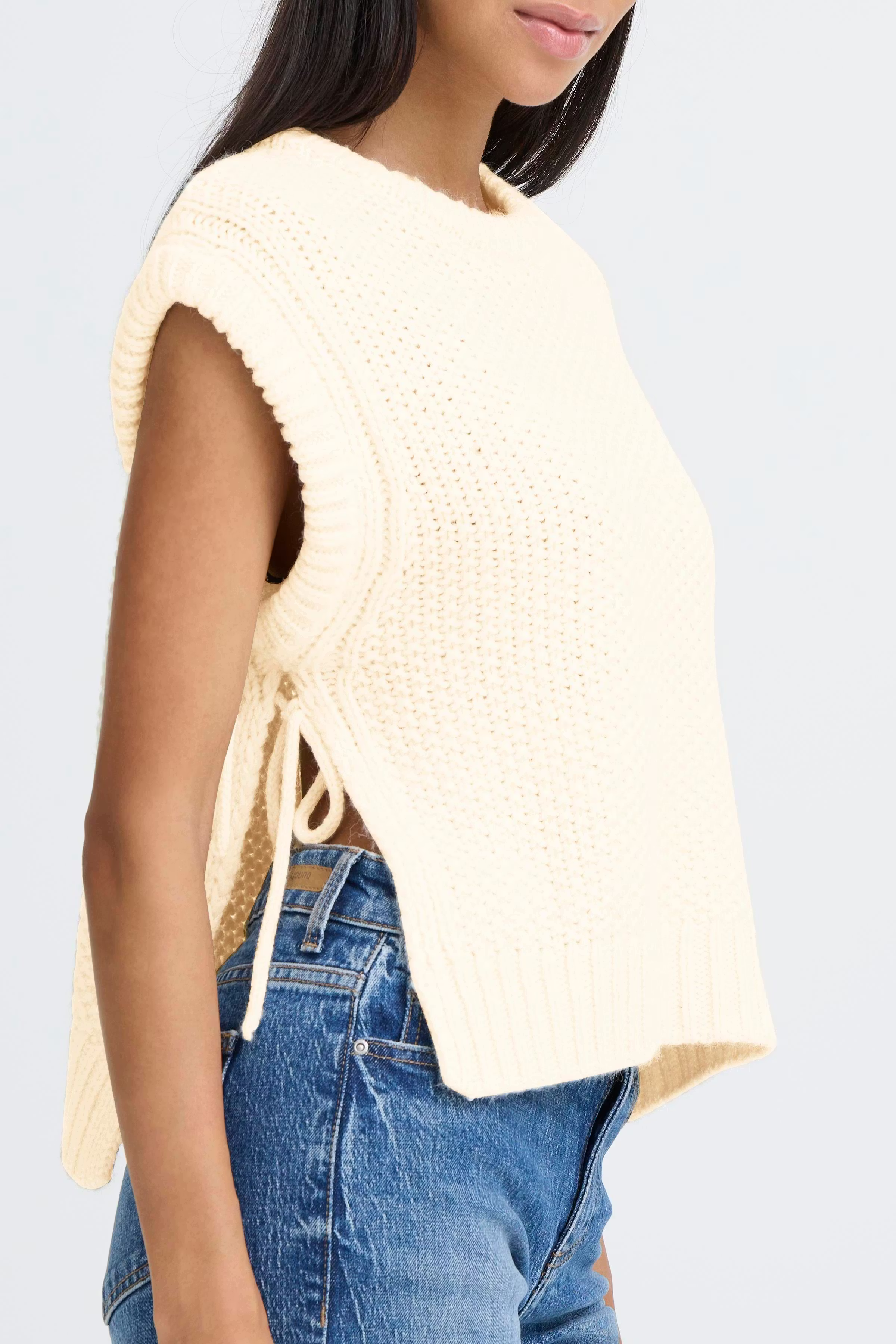 BYNITTA Strik vest LOOKBOOK DETAIL 20818614-130905