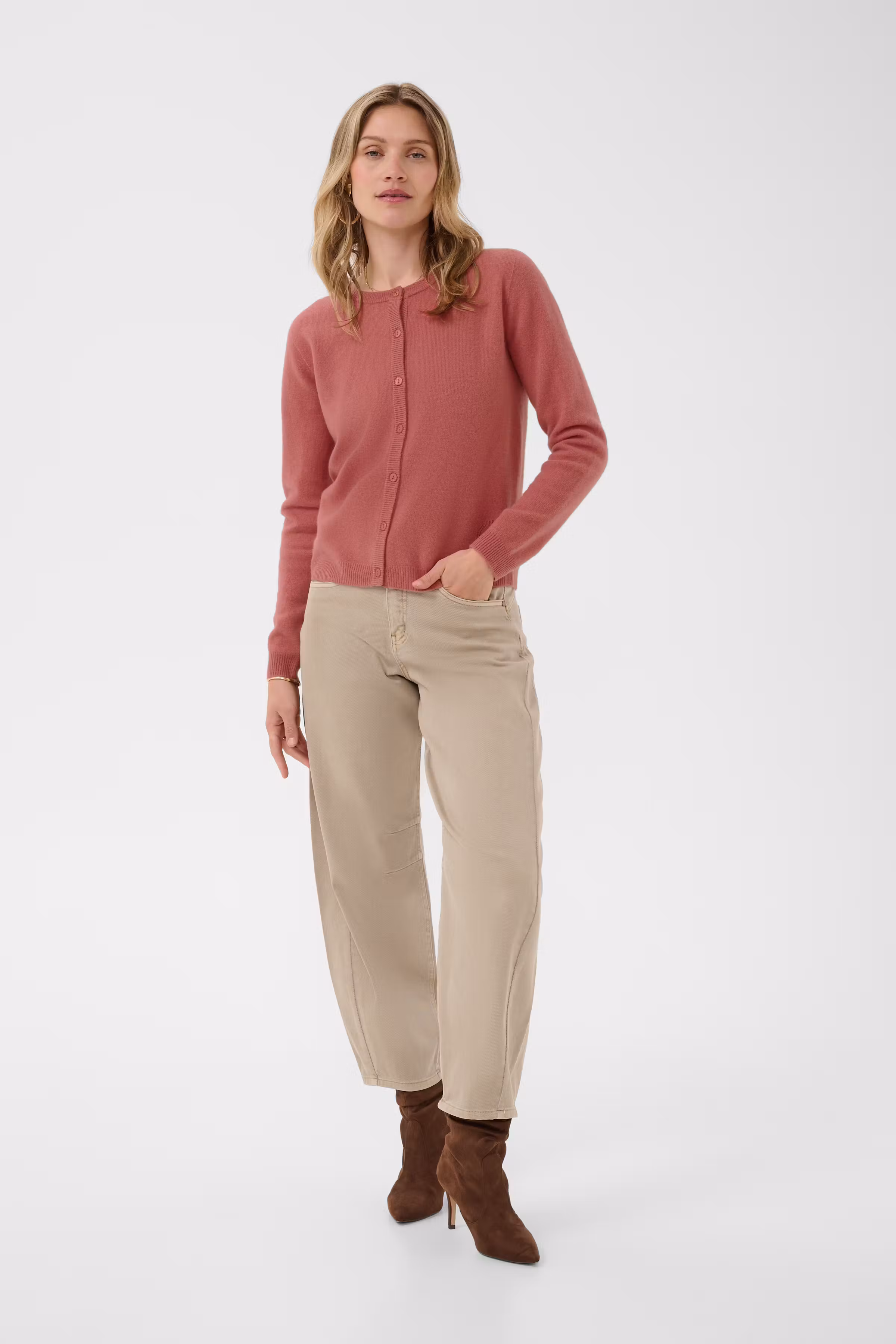 CRMela Cardigan LOOKBOOK FRONT 10615473-171522