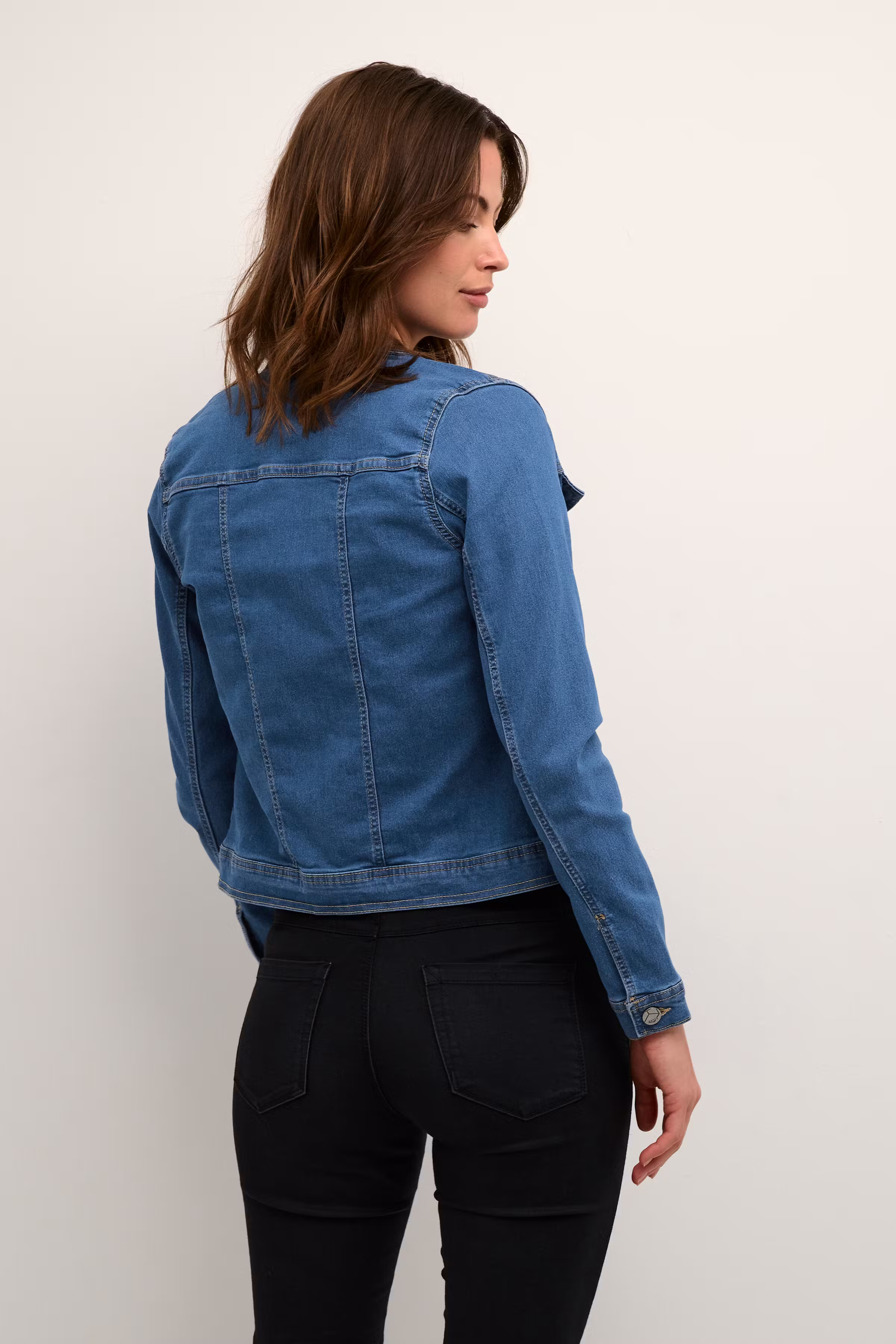 KAvicky Manteau en Denim LOOKBOOK FRONT 10505380-103758