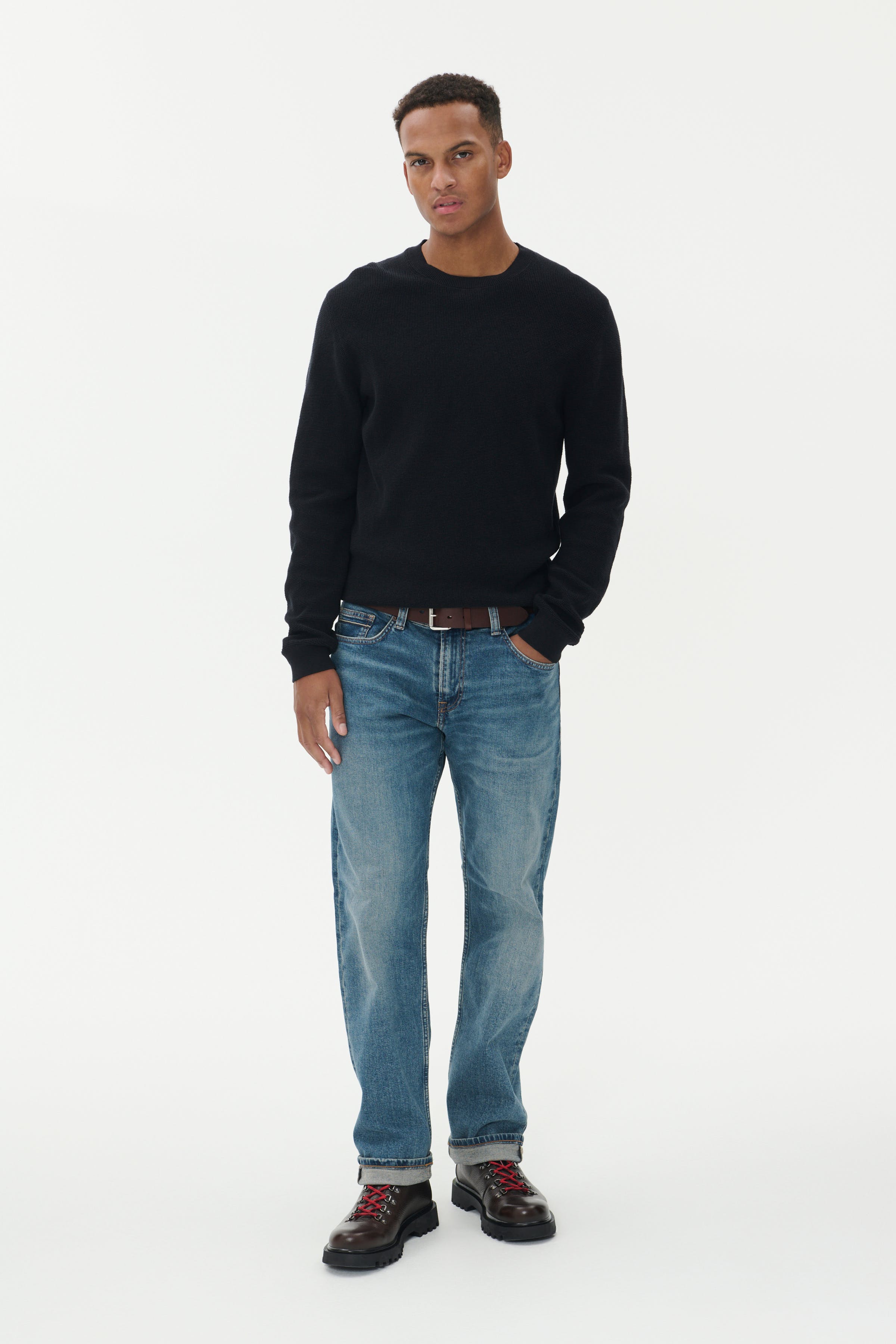 MAMike Denim Broek LOOKBOOK FRONT 30208031-303776