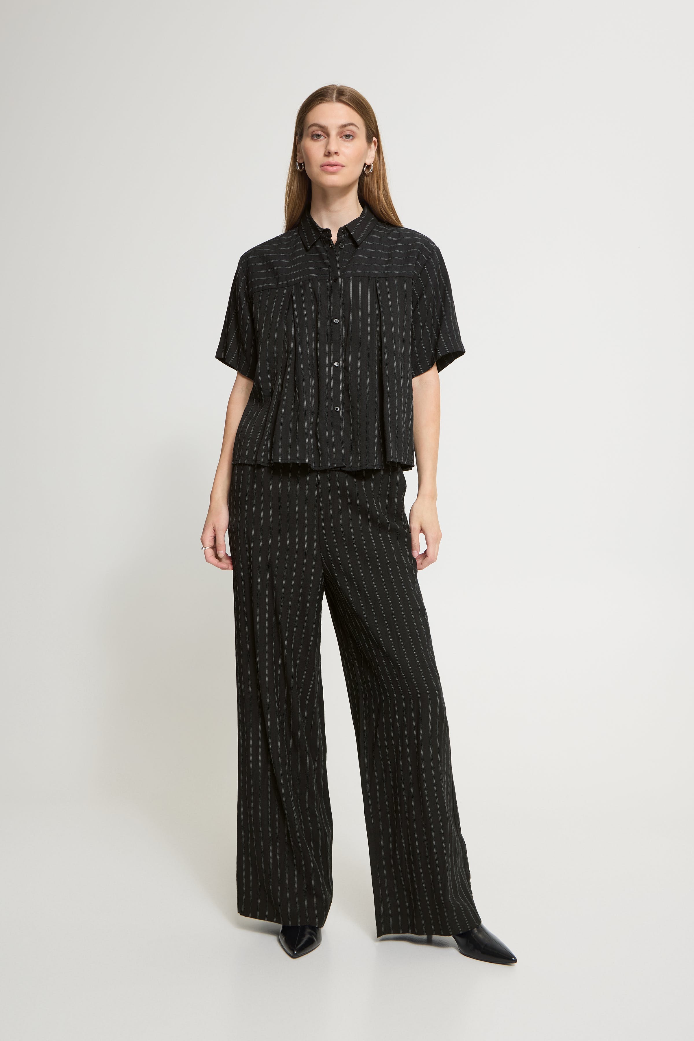 IHFIENNA Skjorta LOOKBOOK FRONT 20126159-900008688