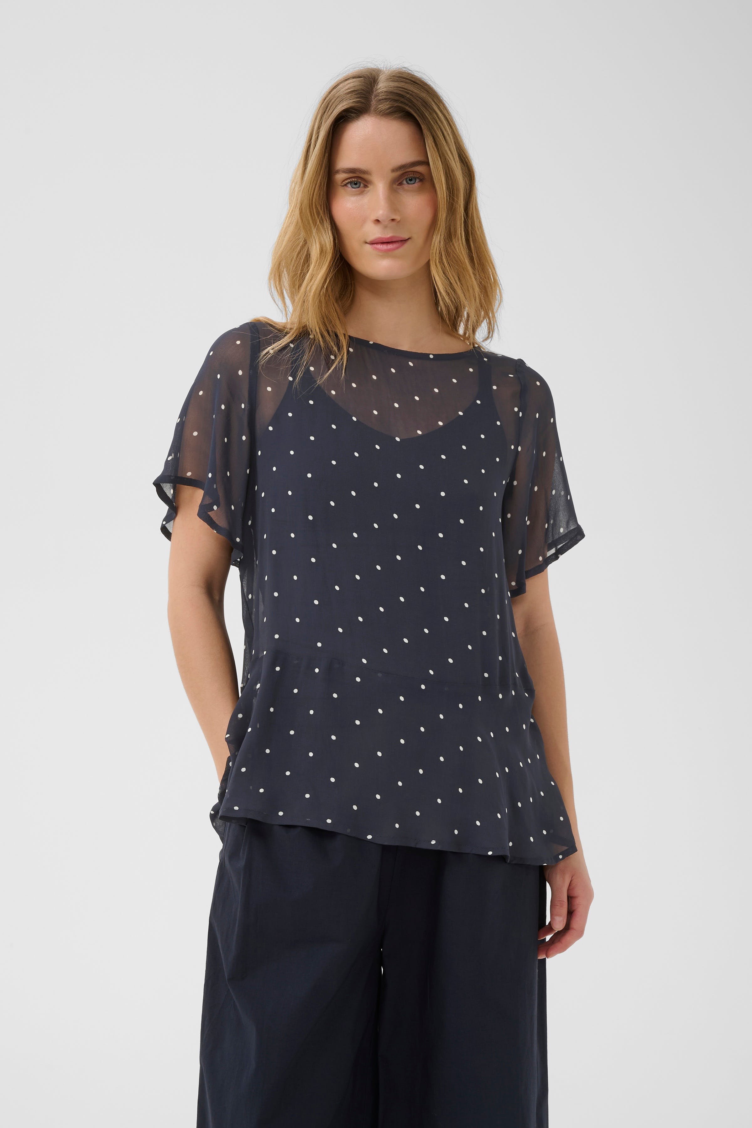 DusinePW Bluse LOOKBOOK FRONT 30310685-305168