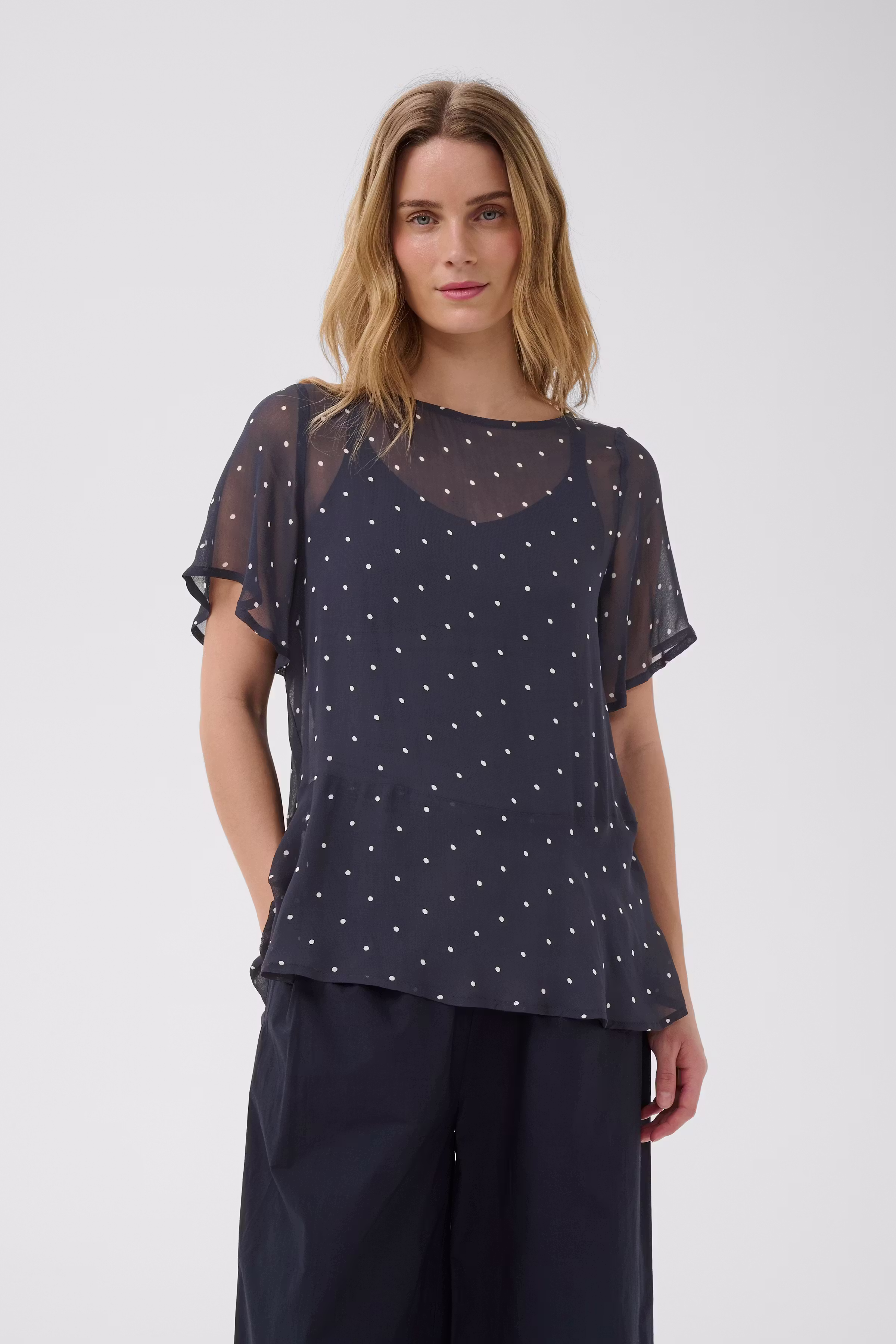 DusinePW Bluse LOOKBOOK FRONT 30310685-305168