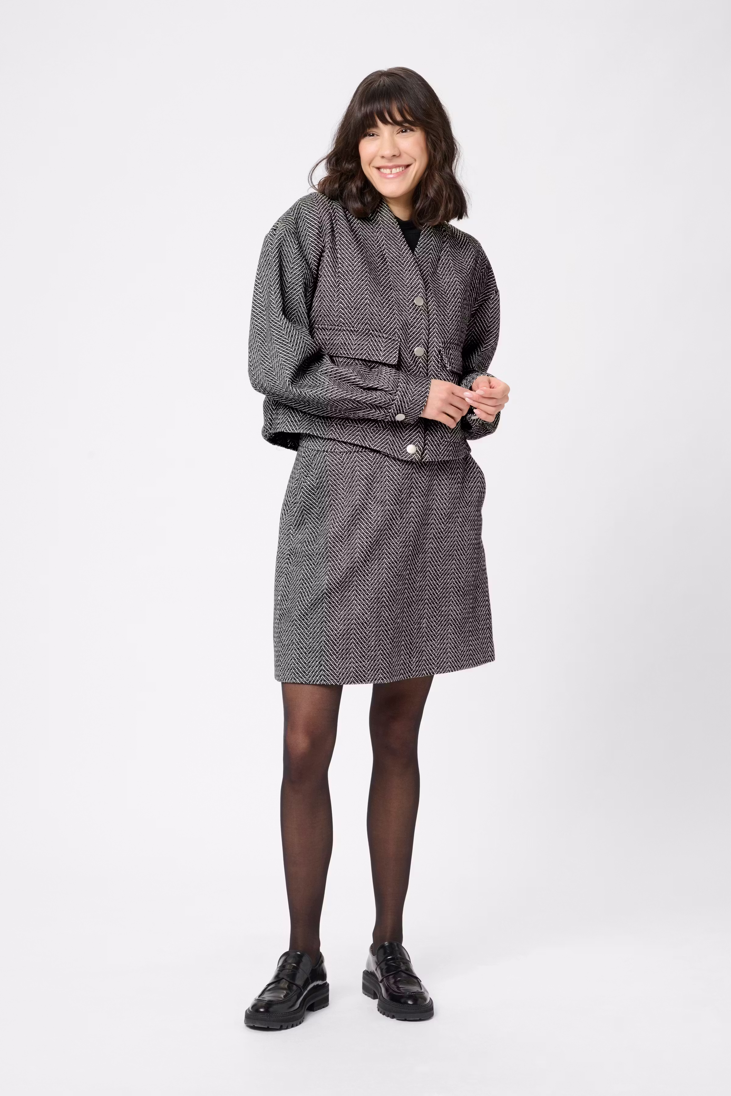 KAvalentina Casual jakke LOOKBOOK FRONT 10510850-108565