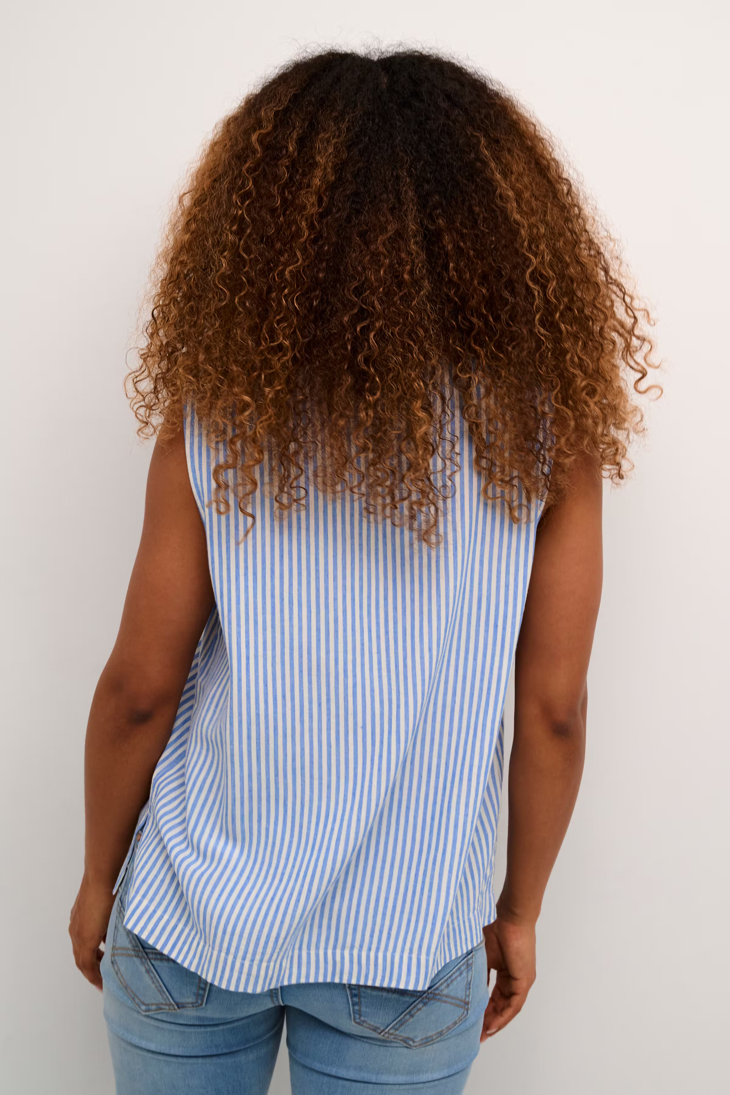 Venta Blouse en lin LOOKBOOK BACK 10614134-104396