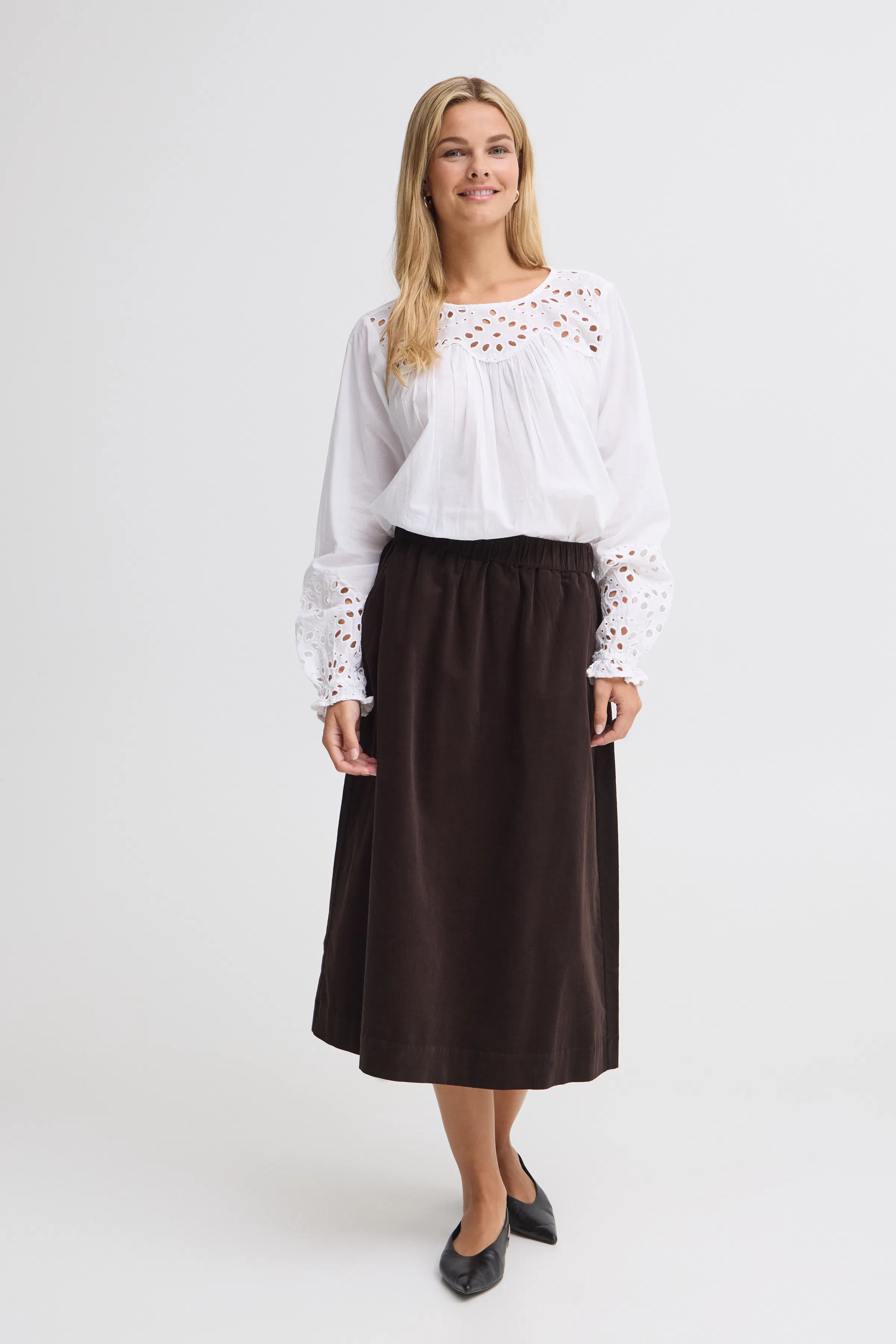 FRCORY Skjørt LOOKBOOK FRONT 20618357-190913
