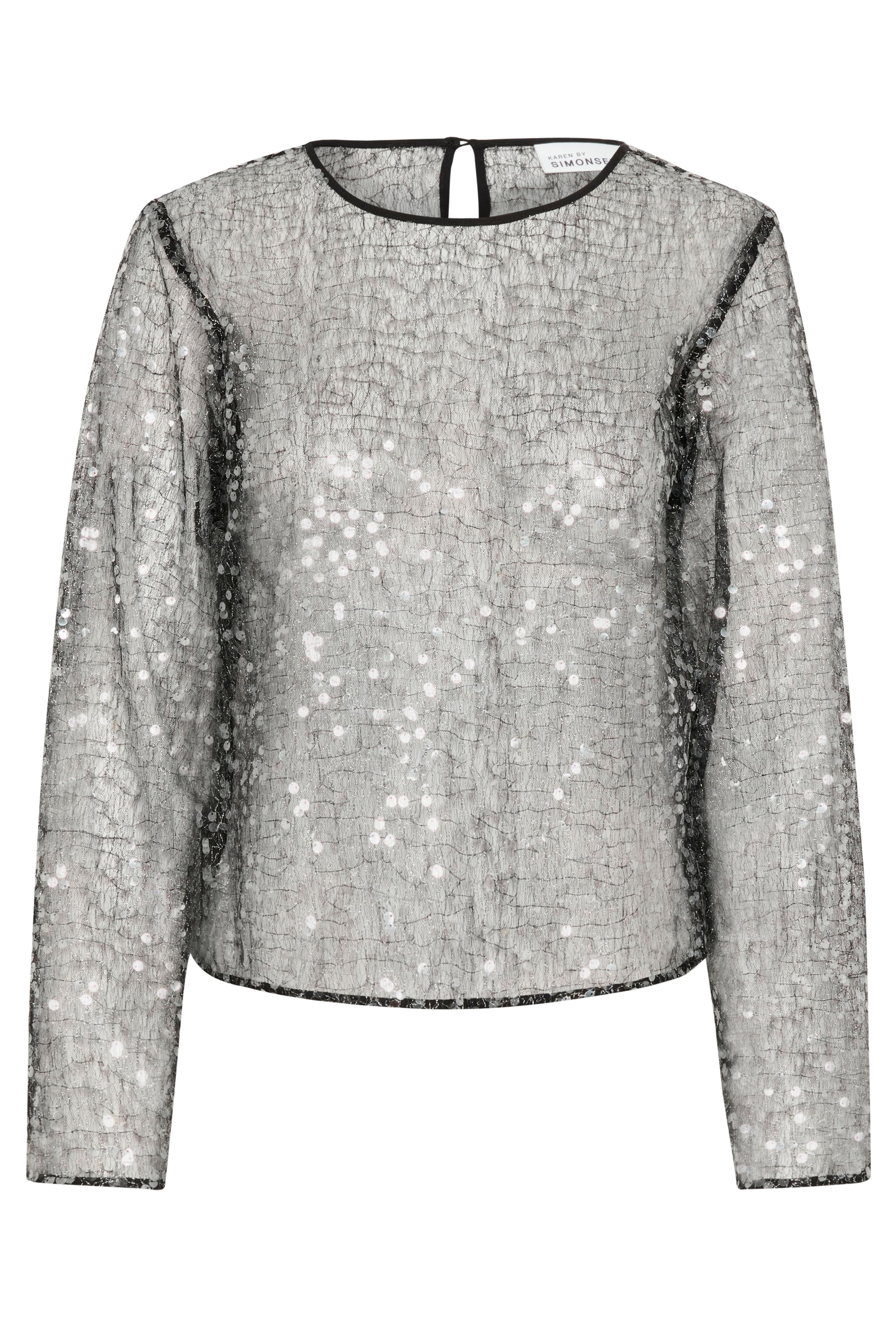 KBSigne Sequin blouse PACK FRONT 10105249-194008