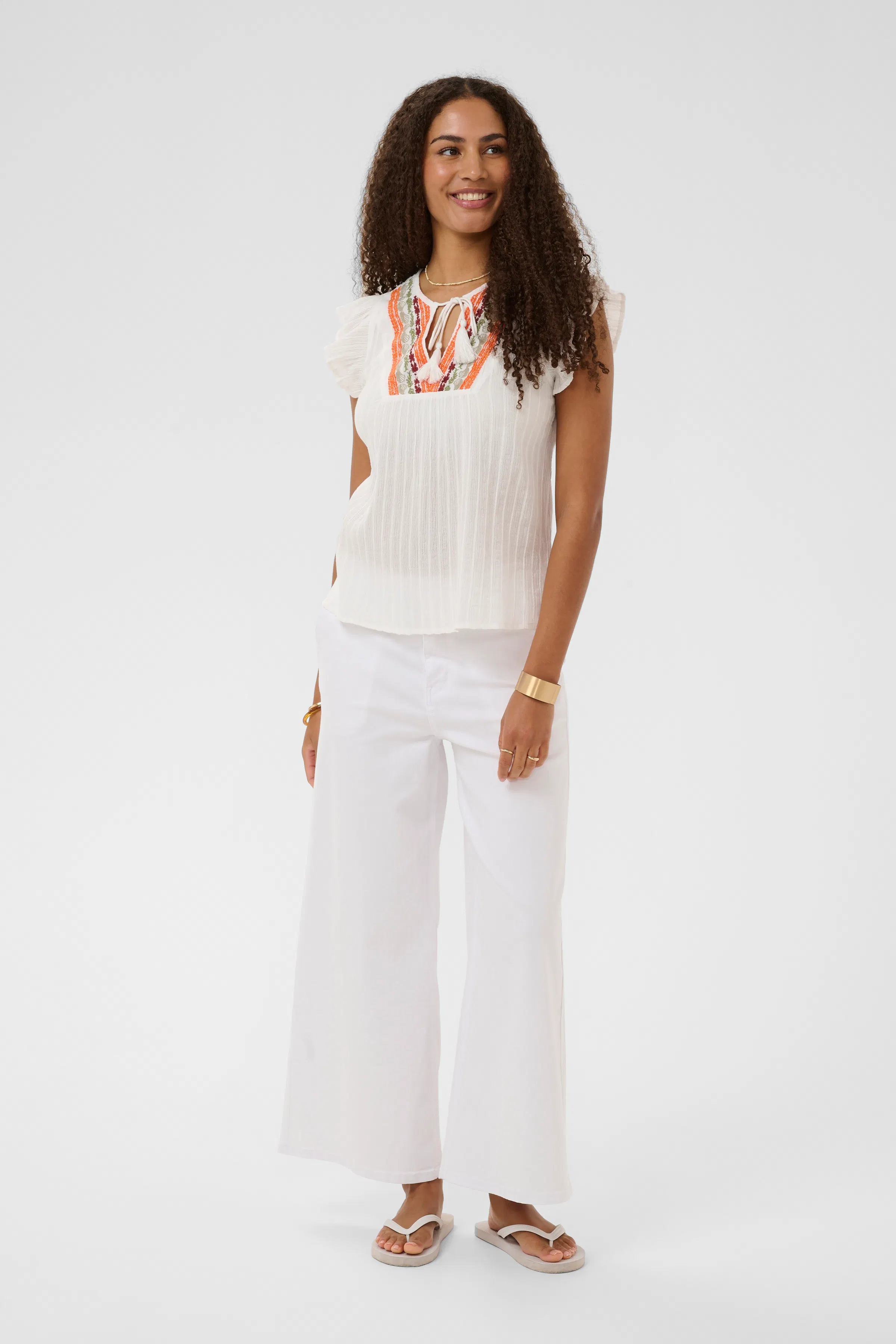 CRWilja Bluse LOOKBOOK FRONT 10615071-110602