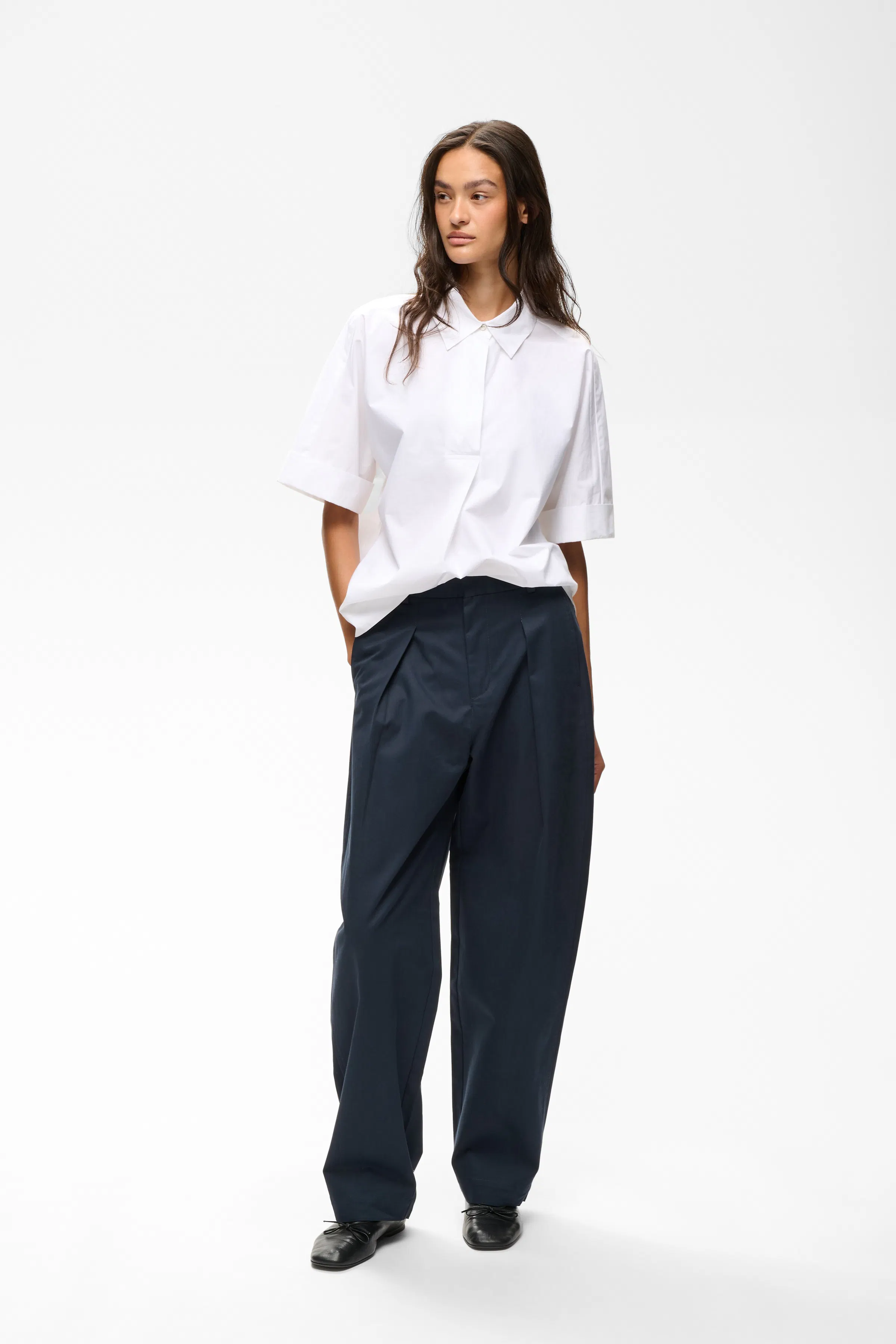 TinikkaIW Barrel Byxor LOOKBOOK FRONT 30111163-300005