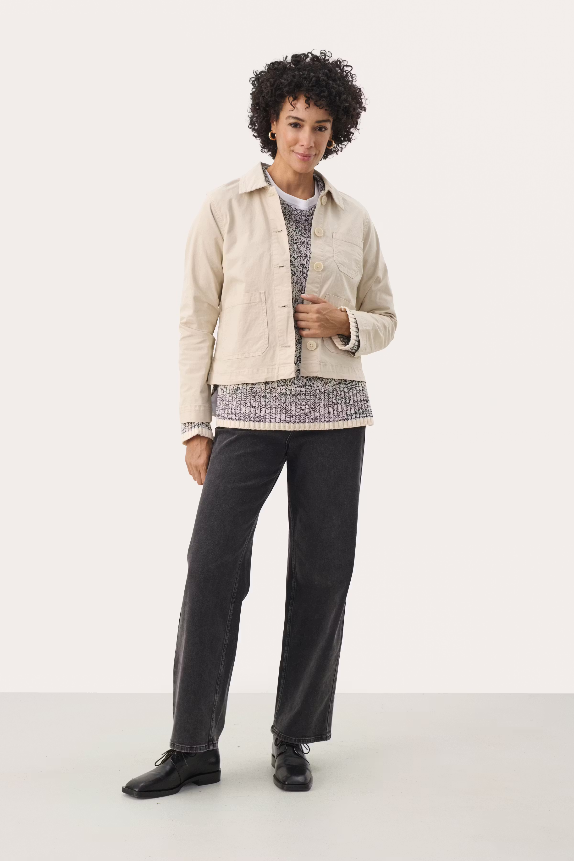 FredaPW Casual Jacke LOOKBOOK FRONT 30308271-130400