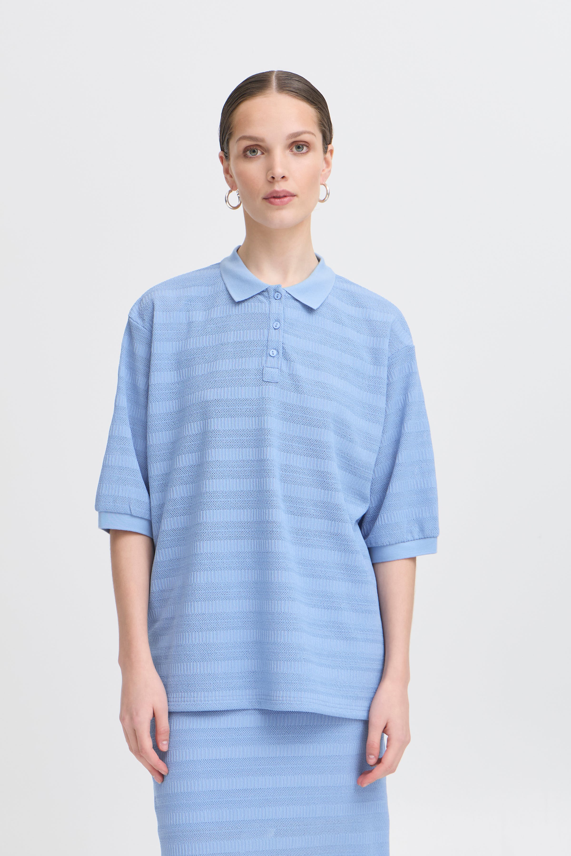 IXKNITTY Poloshirt LOOKBOOK FRONT 20123726-164020