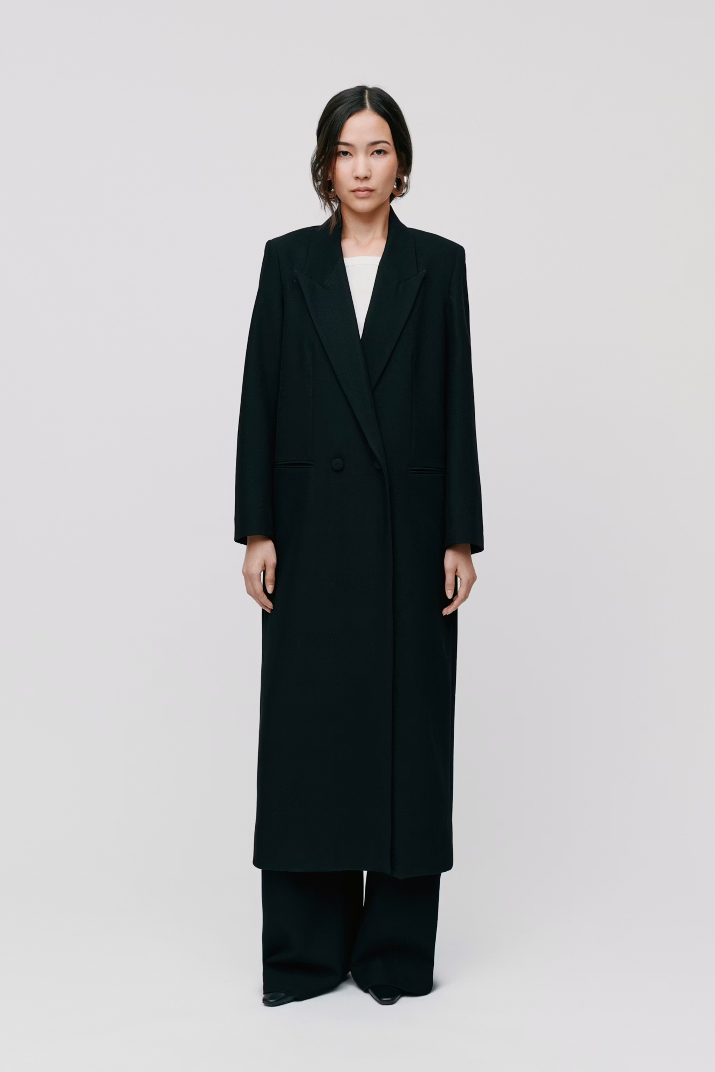 Jil Coat LOOKBOOK FRONT 30600560-BK999