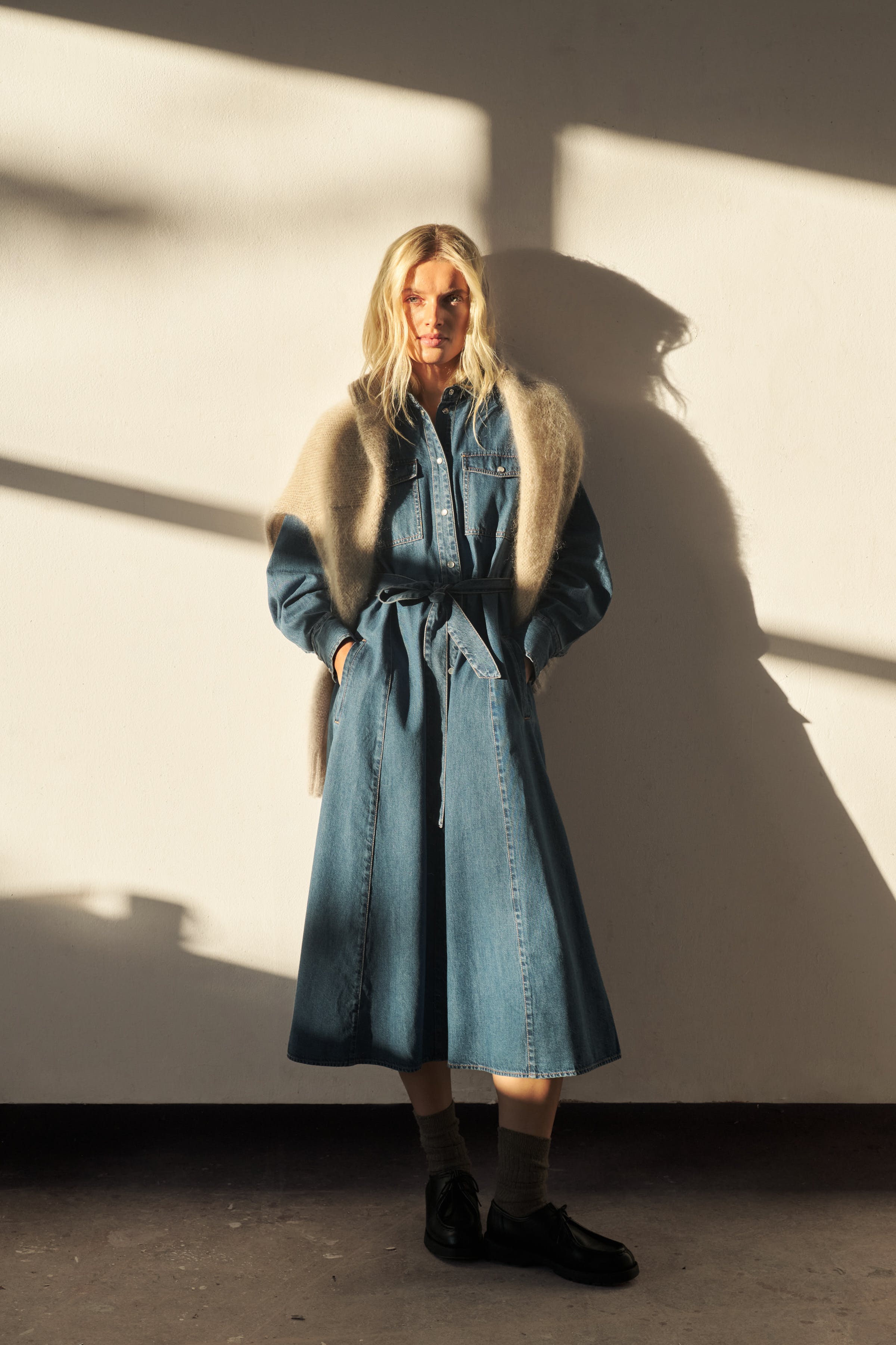 PolenkaPW Denimkjole LOCATION NONE 30310618-300156