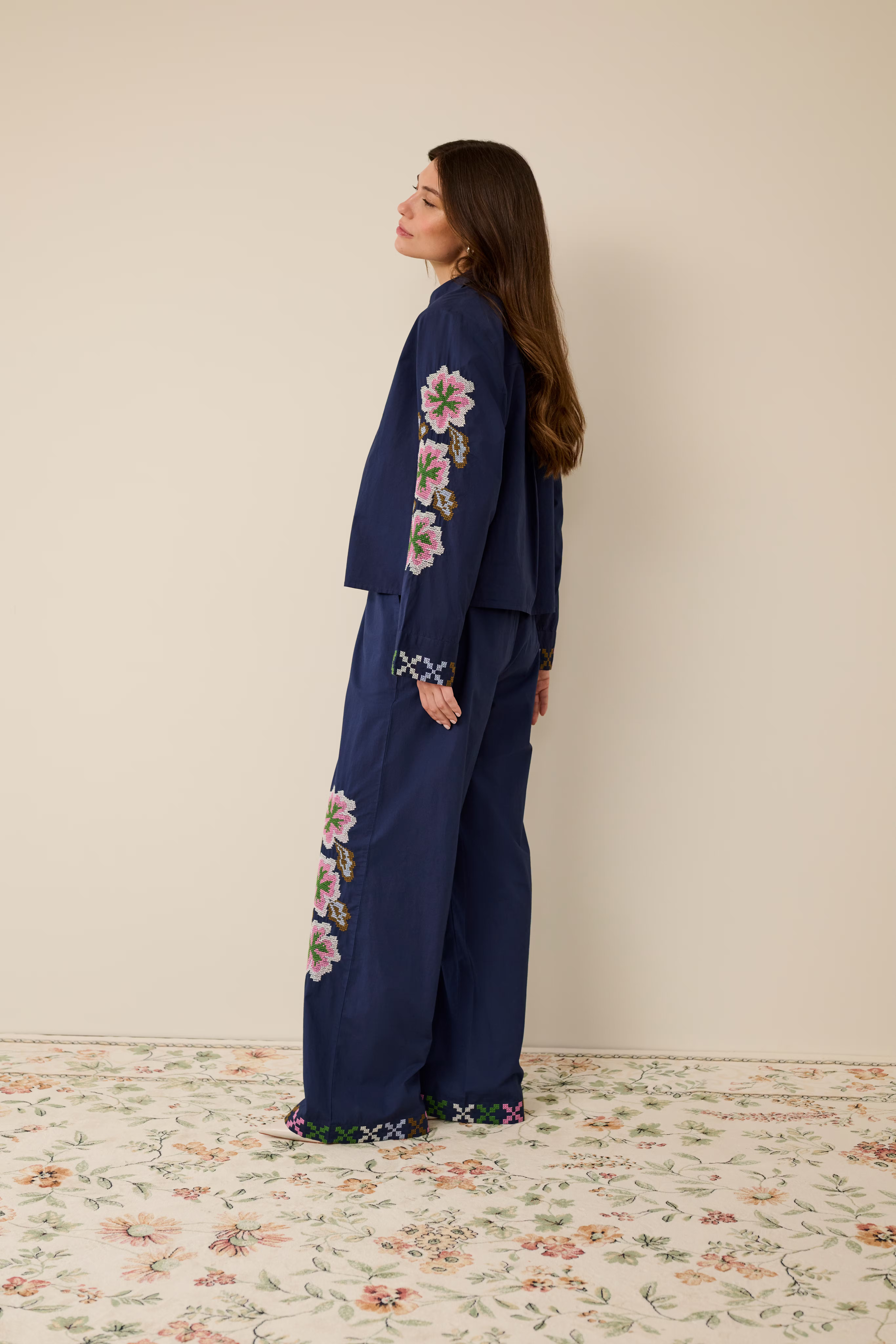 CUbreezy Skjorte med broderi LOCATION NONE 50112708-194024