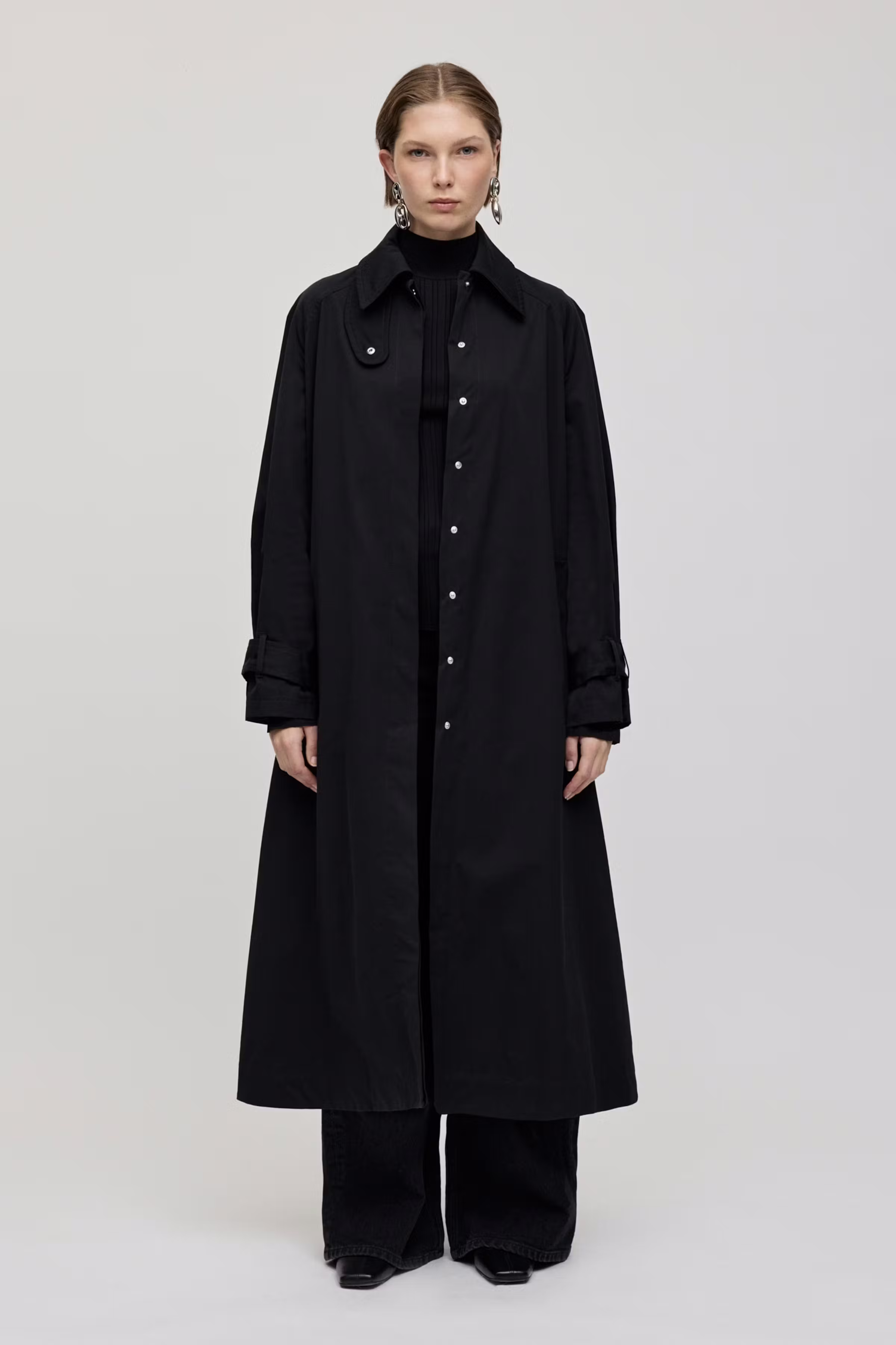 CLEMENTINE Coat LOOKBOOK FRONT 30699148-BK999