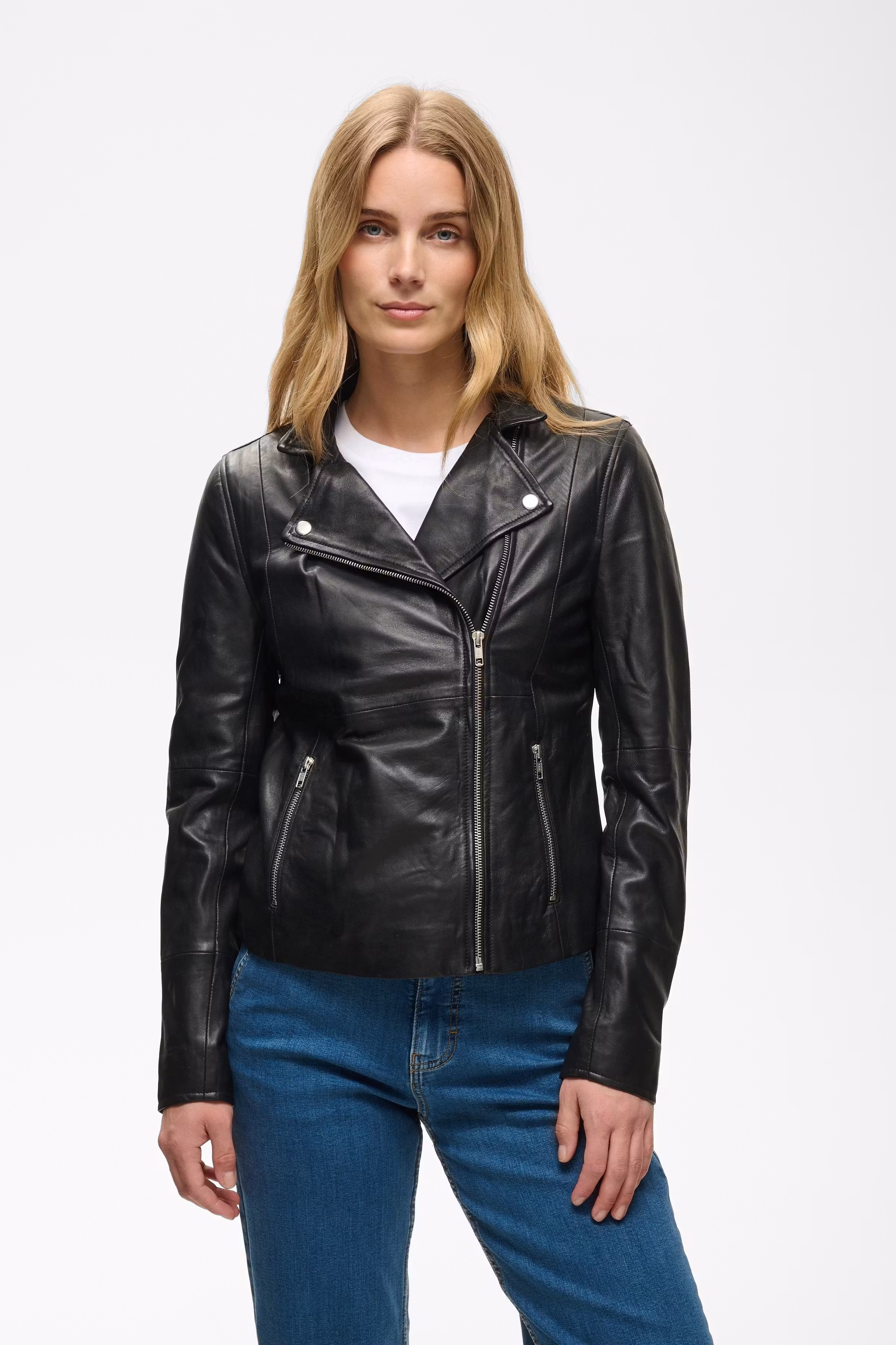 FrancesPW Leren jas LOOKBOOK FRONT 30305718-194008