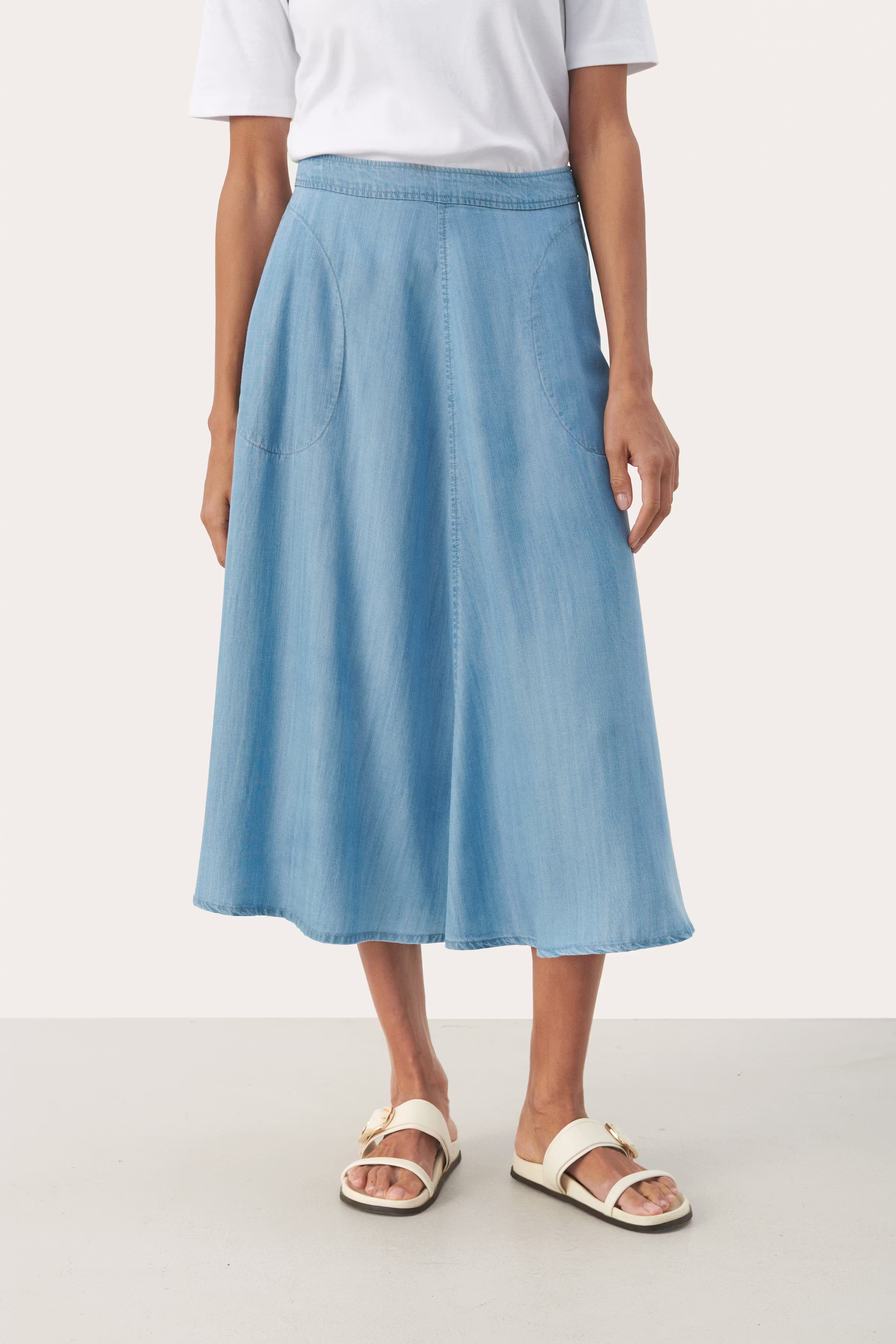 PernillePW Jeansrock LOOKBOOK FRONT 30306819-303195