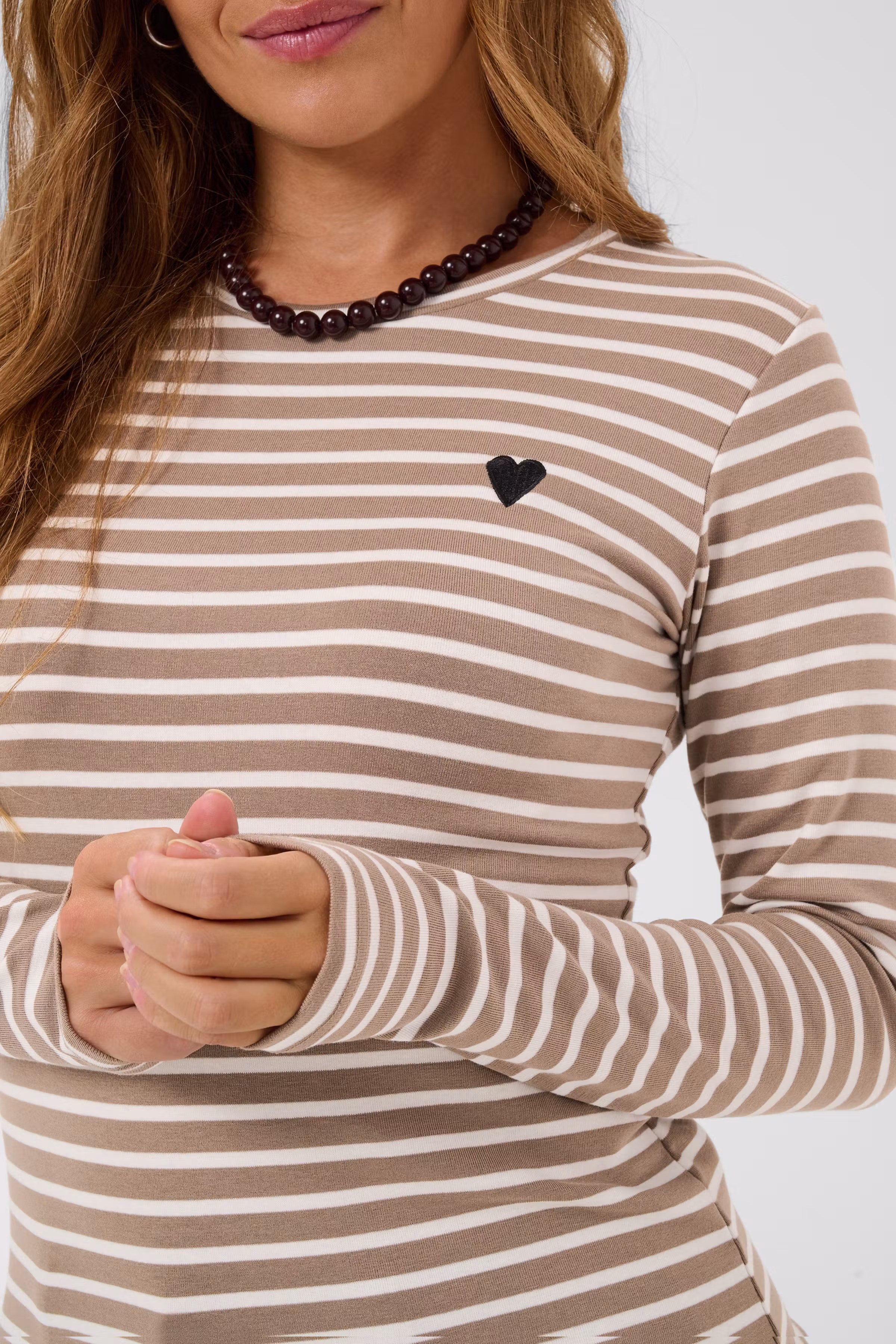 KALiddy Stripet T-shirt LOOKBOOK DETAIL 10502821-1000136