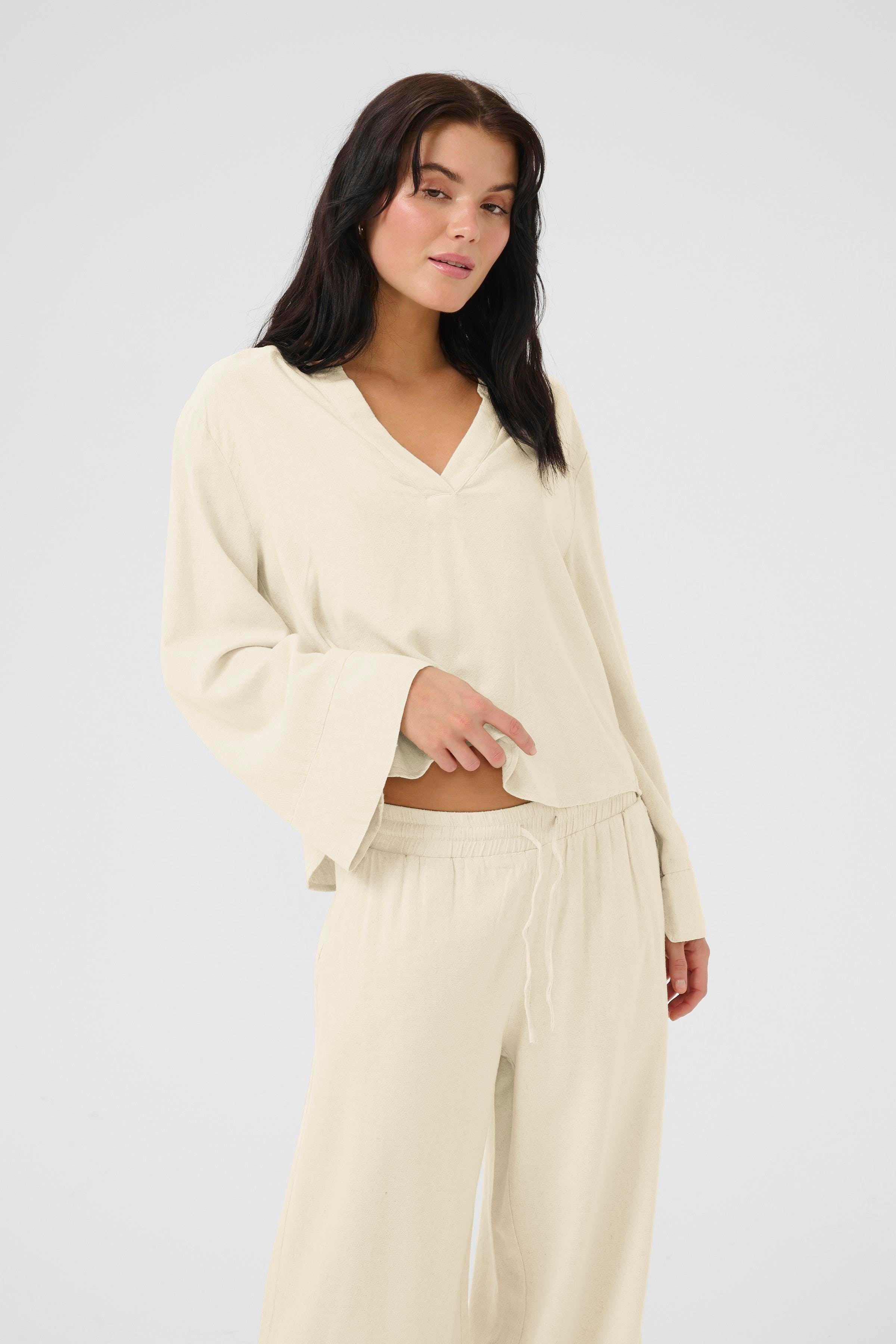 DiasMW Hørbluse LOOKBOOK FRONT 10704714-1243011