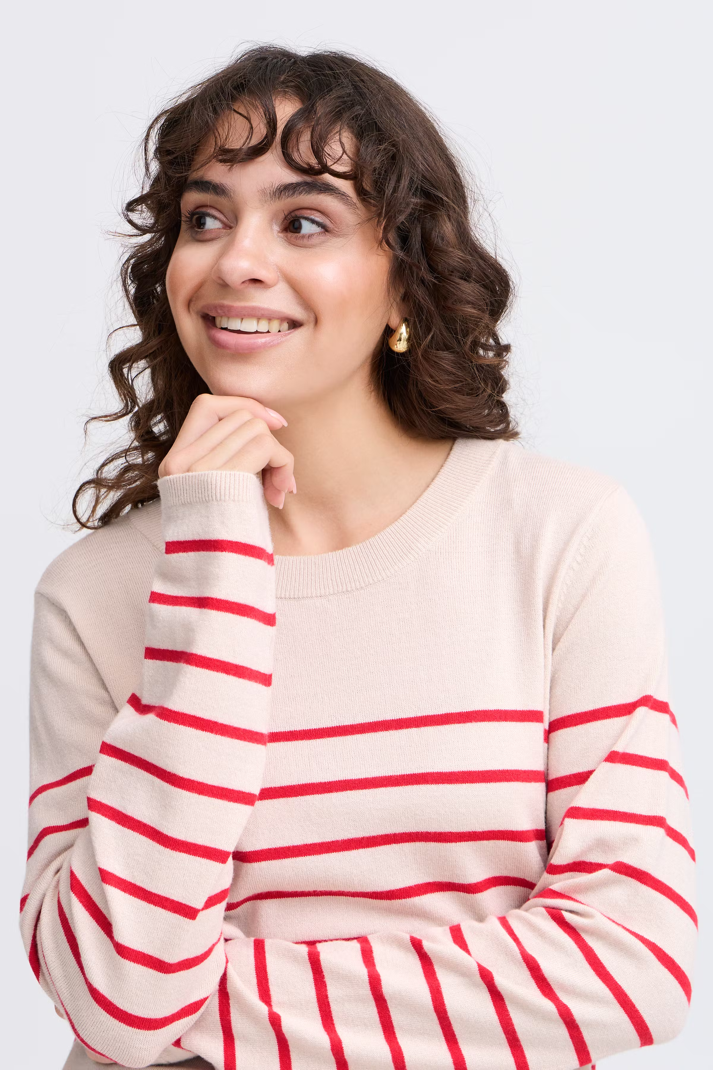 FRMELANI PU 13 Strikket pullover LOOKBOOK DETAIL 20615295-201203