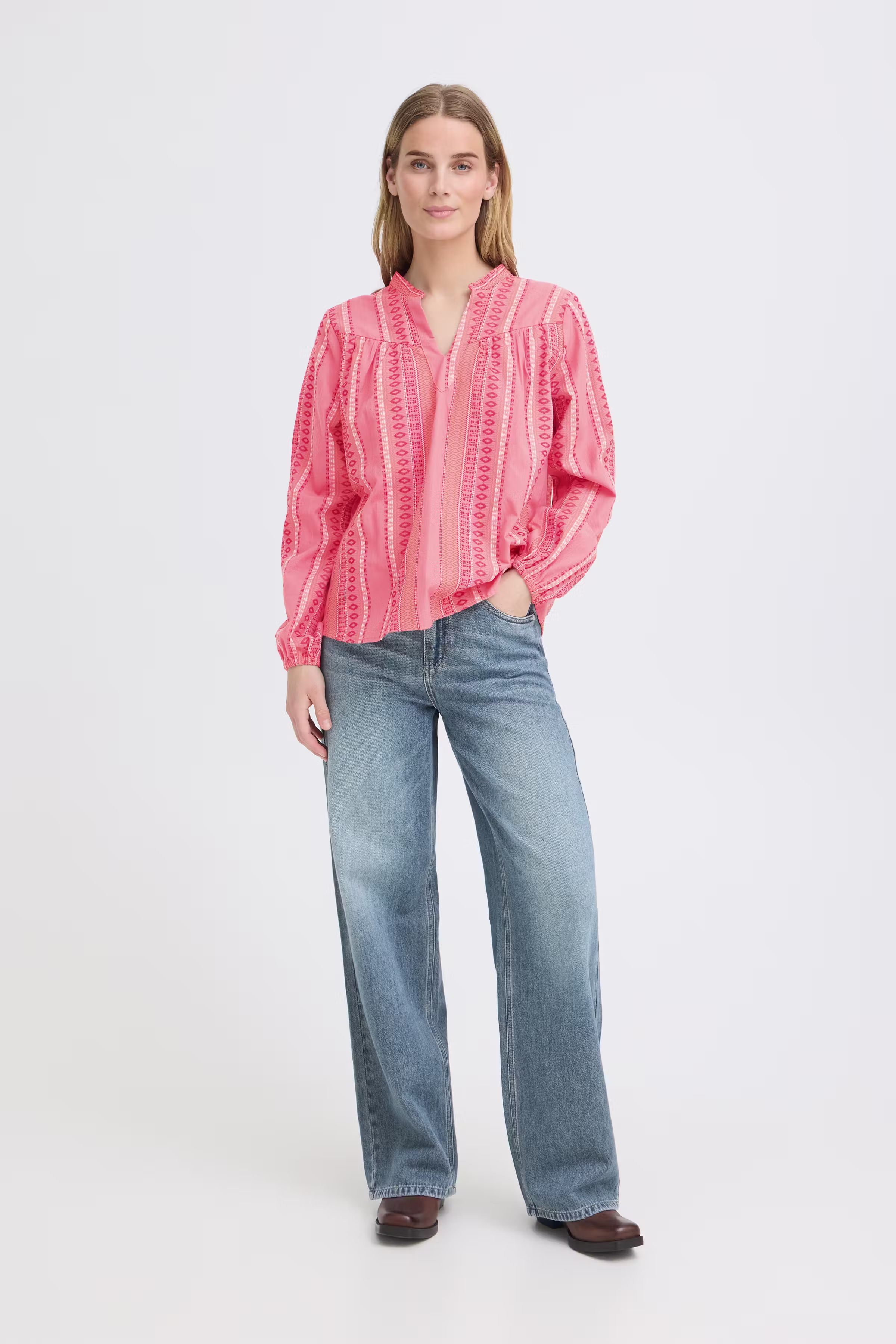PZDITTE Bluse LOOKBOOK FRONT 50210668-171929