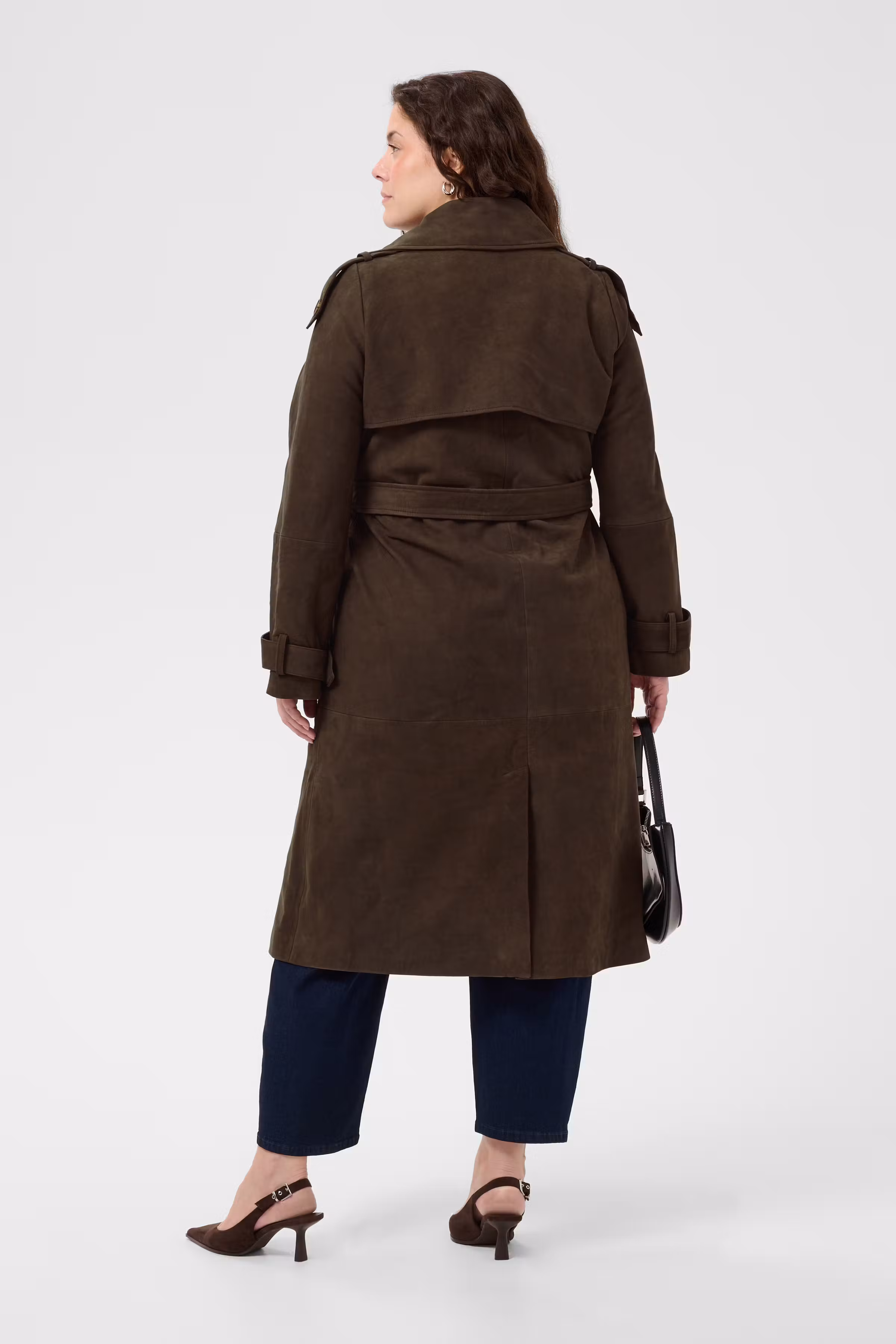 KCmachel Mantel aus Veloursleder LOOKBOOK BACK 10583777-190912
