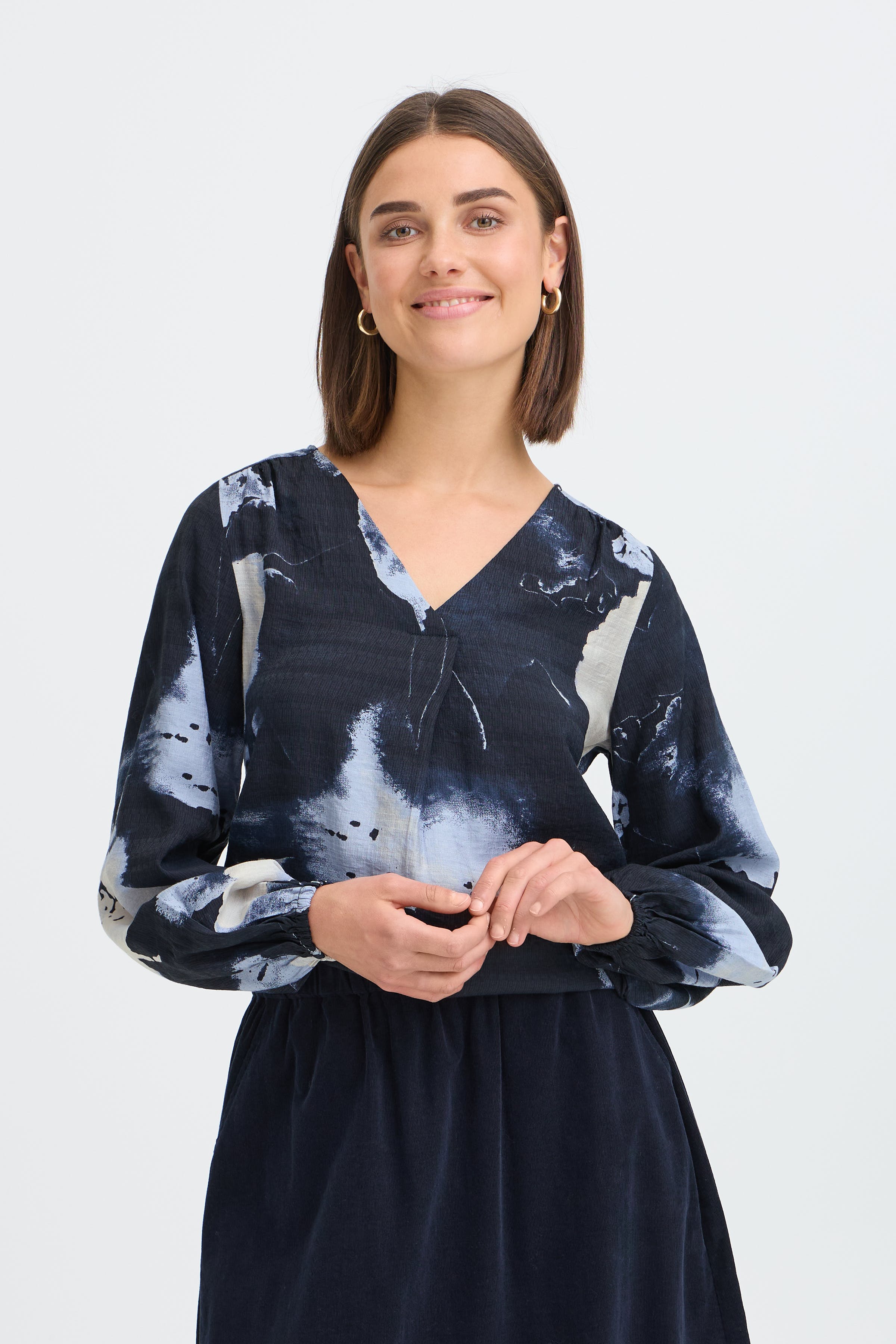 FRARIANA Bluse LOOKBOOK FRONT 20614542-900016612