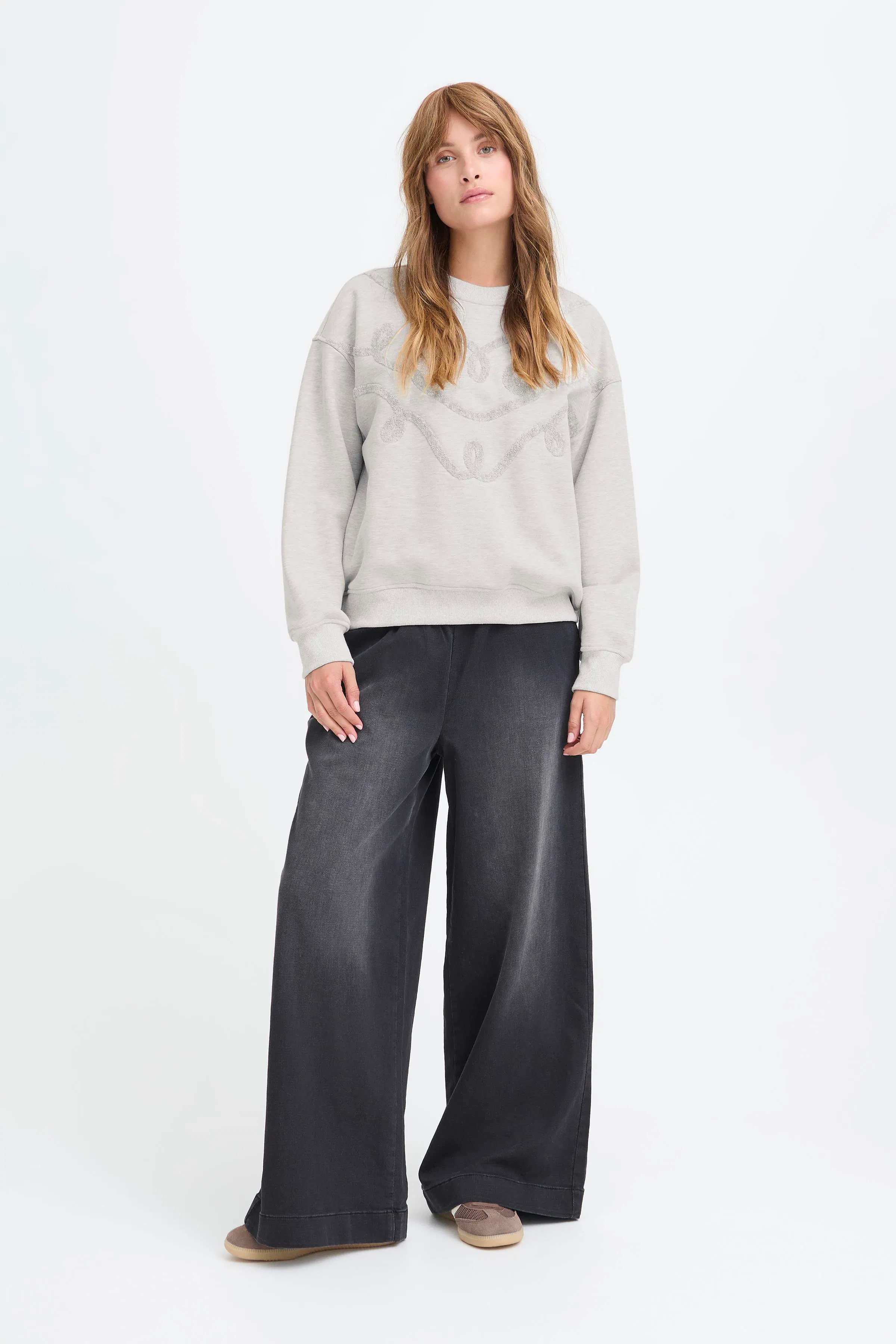 PZISABELLA Sweatshirt LOOKBOOK FRONT 50210041-1541011