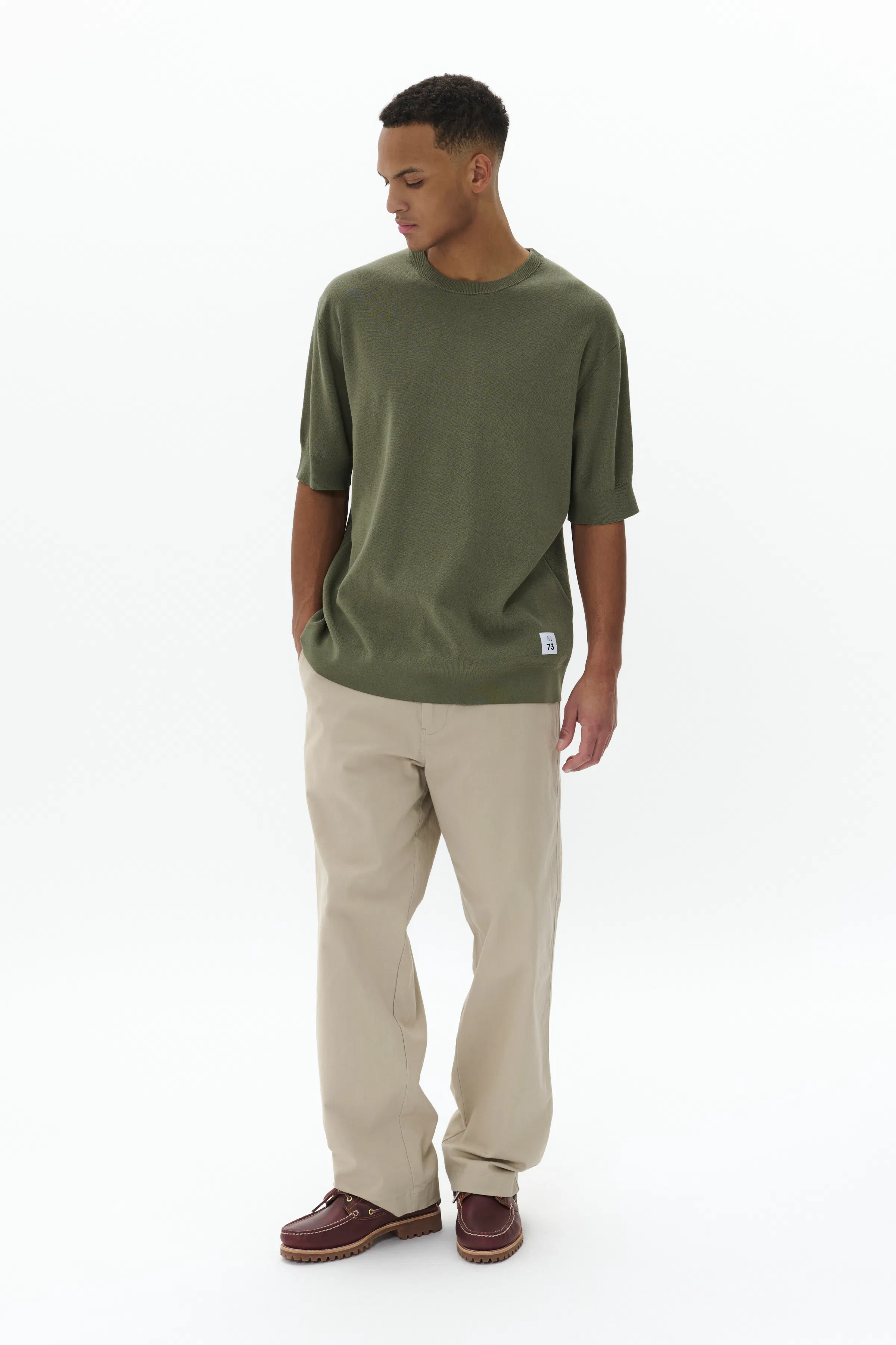 MAtrivolt M73 Gebreid T-shirt LOOKBOOK FRONT 30208109-180312