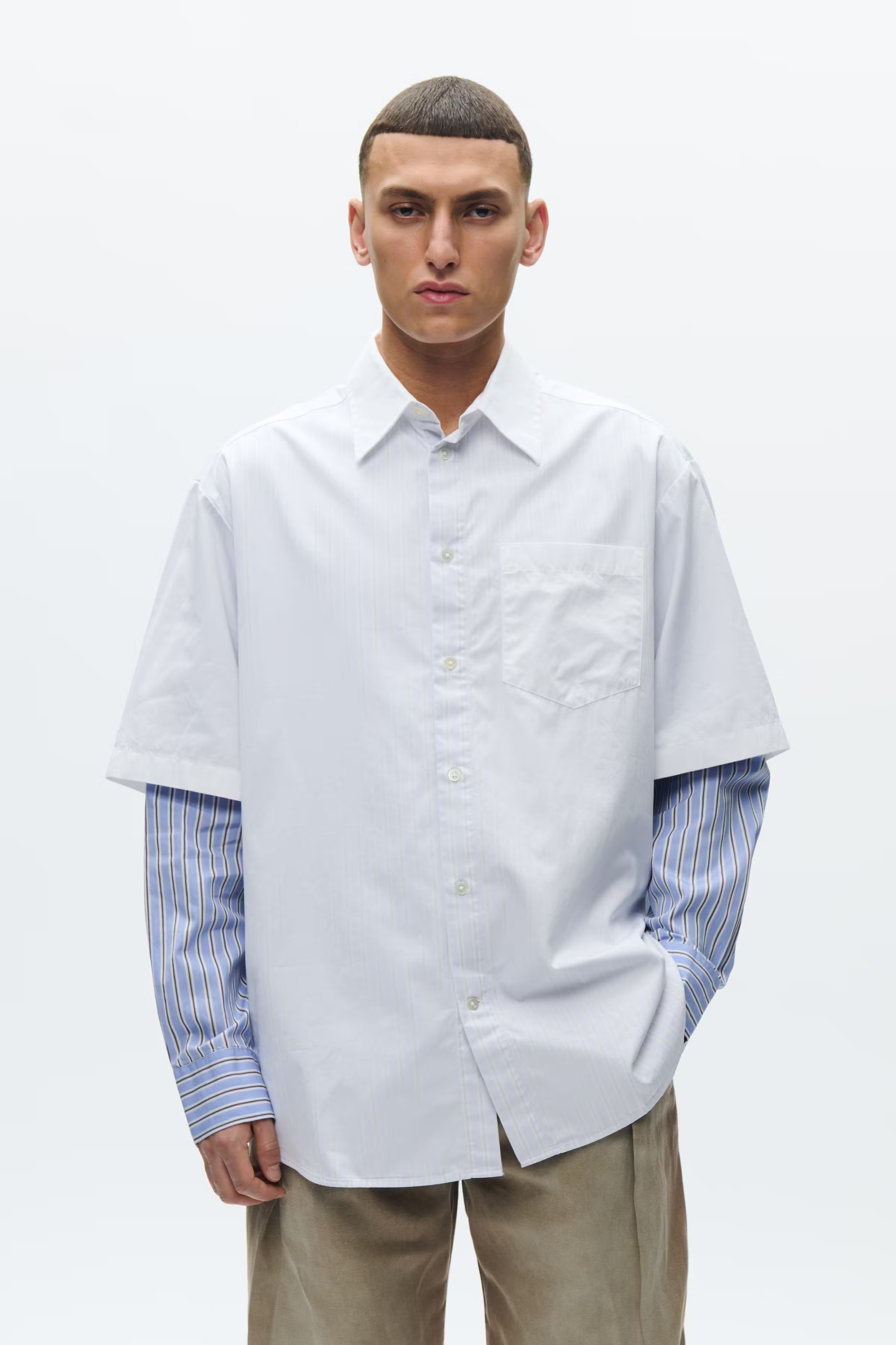 WWDom Skjorte LOOKBOOK FRONT 30250389-W7030