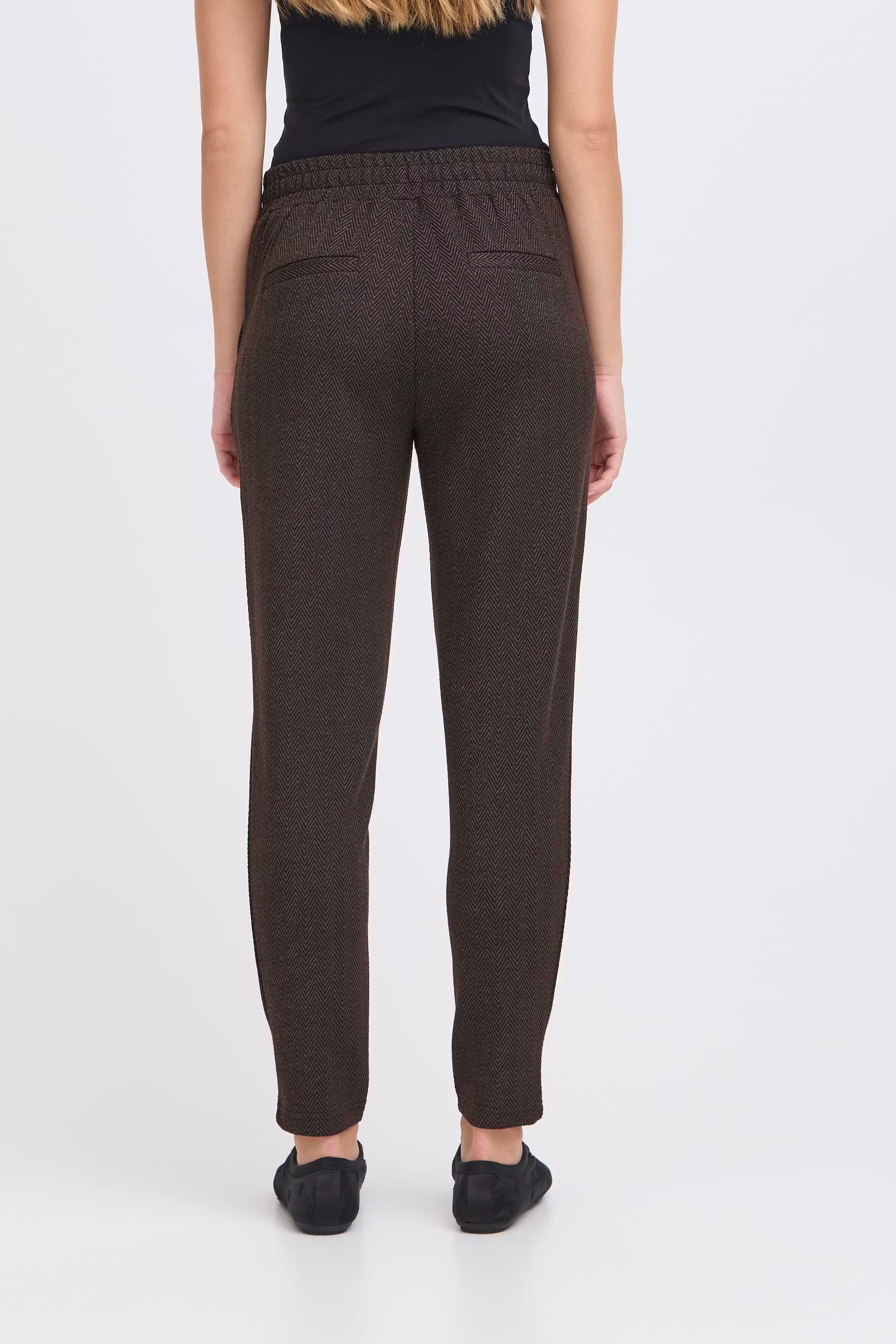 IHKATE JACQUARD Trousers LOOKBOOK BACK 20121601-900001779