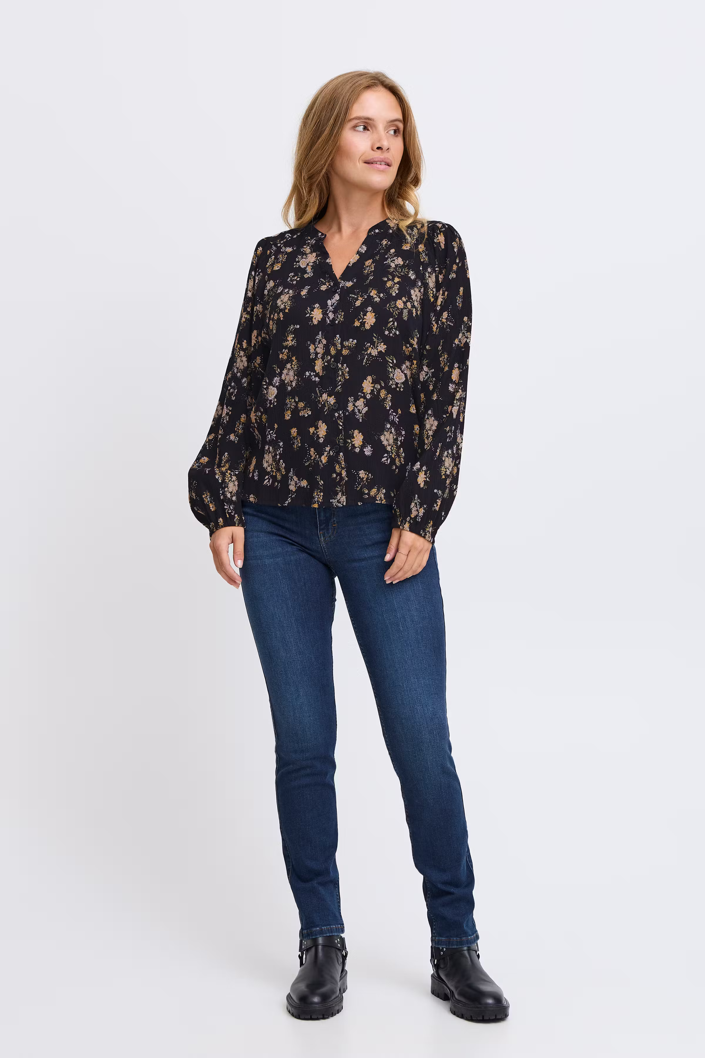 PZTALULLA Bluse LOOKBOOK FRONT 50208336-203589