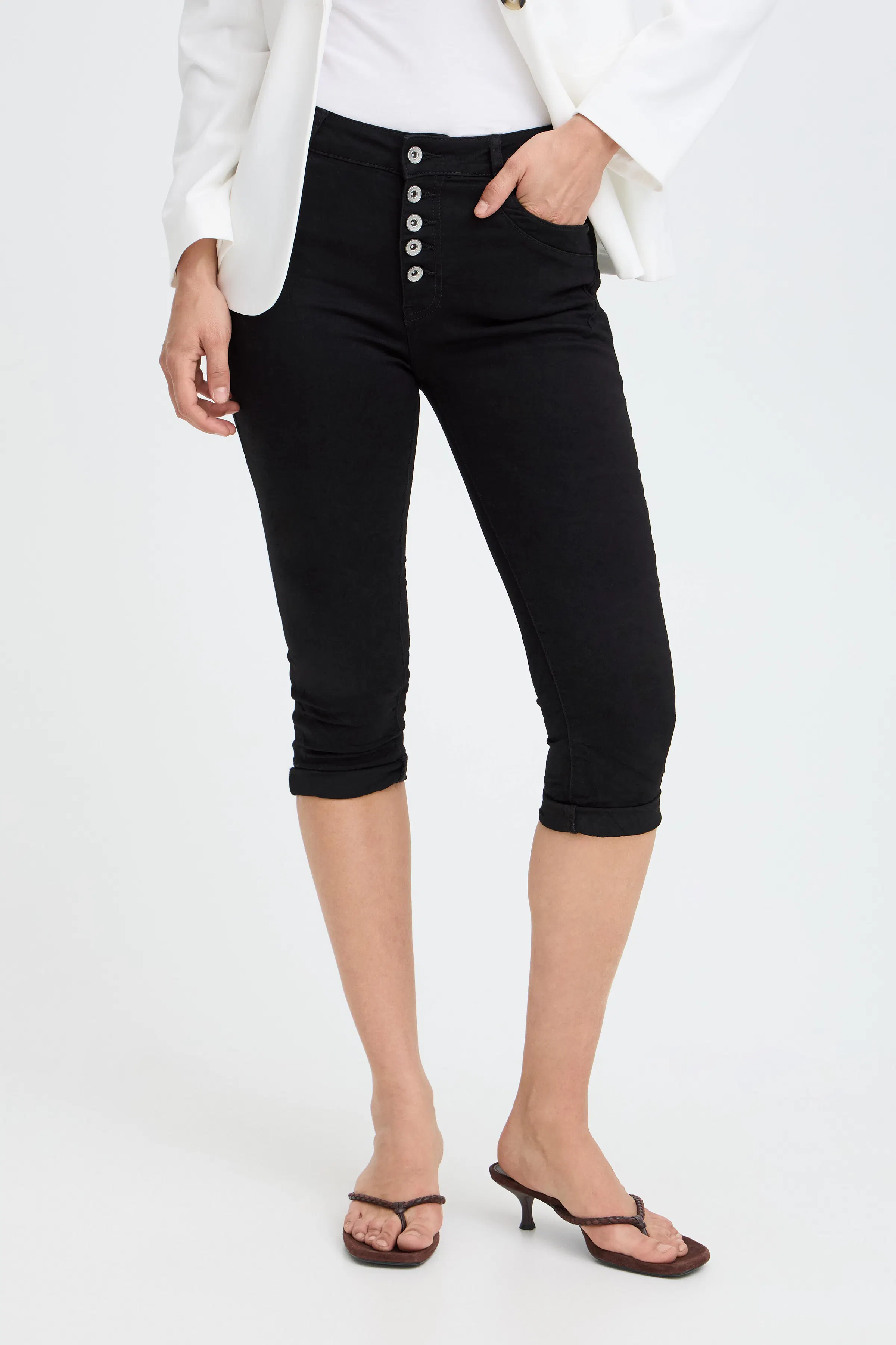 BXKAILY Capri bukser LOOKBOOK FRONT 20809303-200465