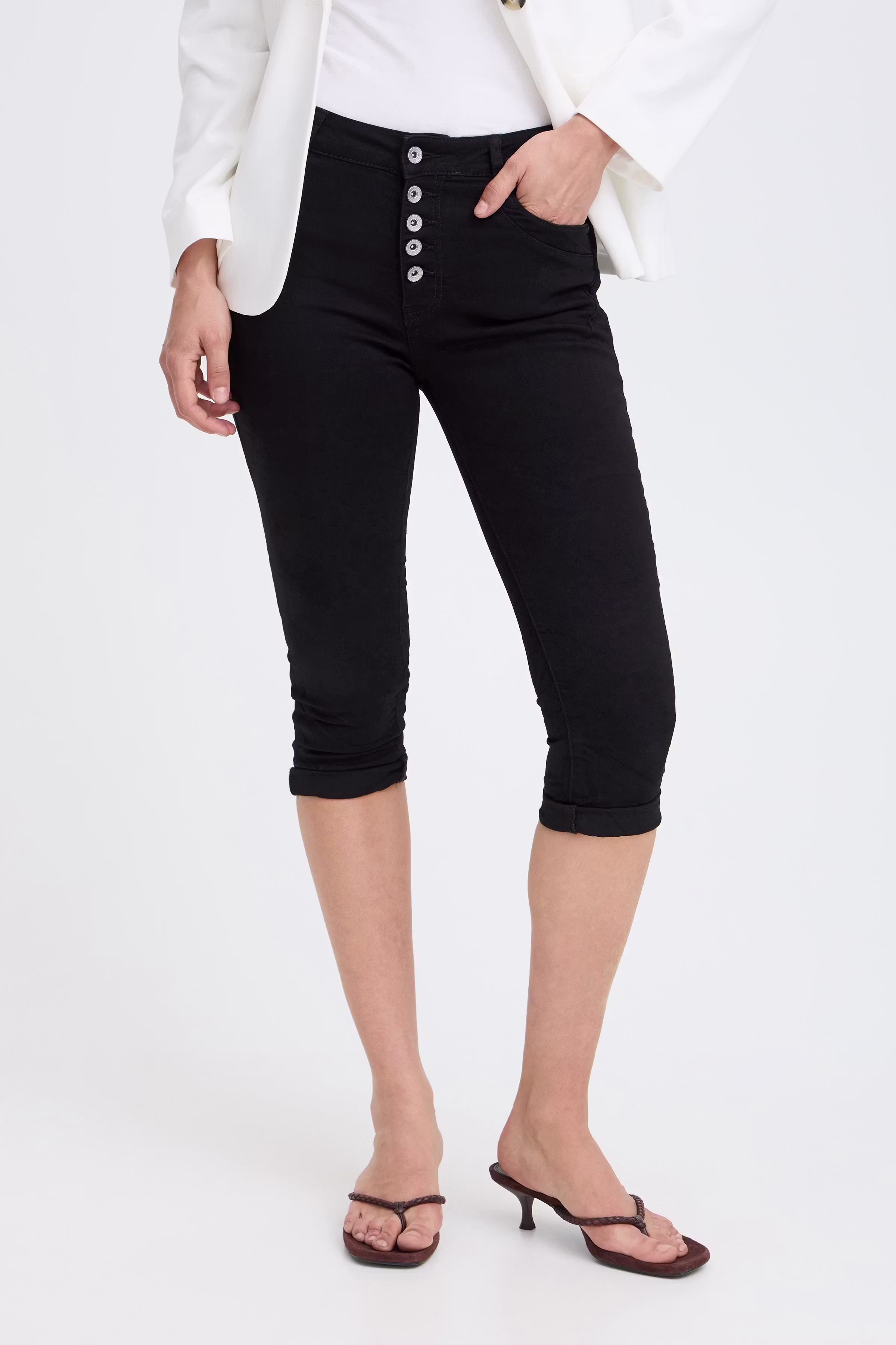 BXKAILY Capri bukser LOOKBOOK FRONT 20809303-200465