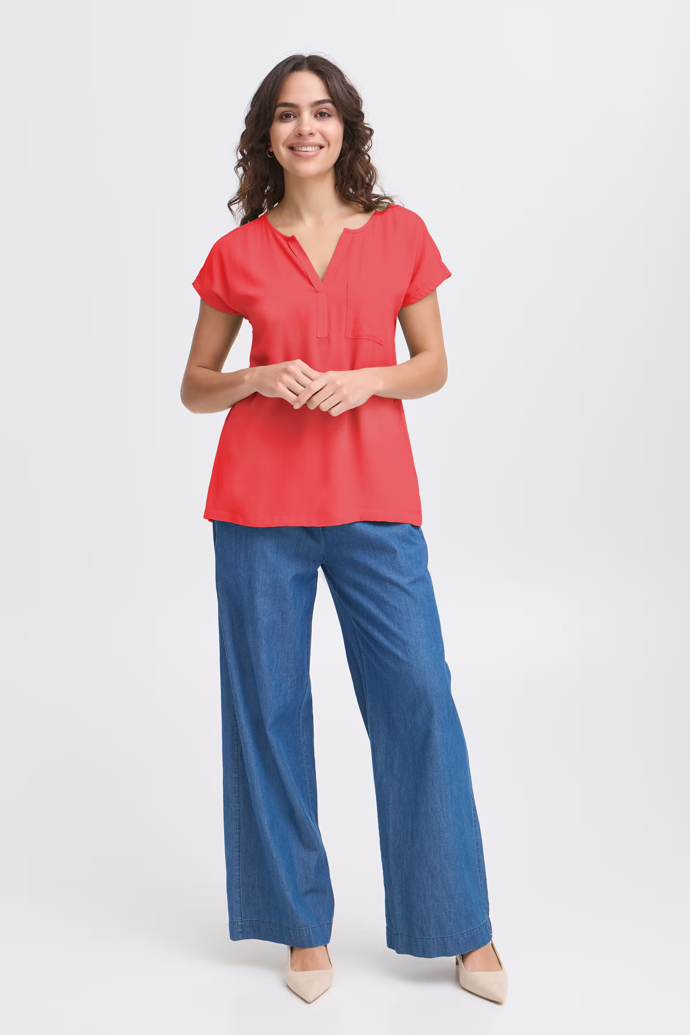 FRZawov Bluse LOOKBOOK FRONT 20603737-181756