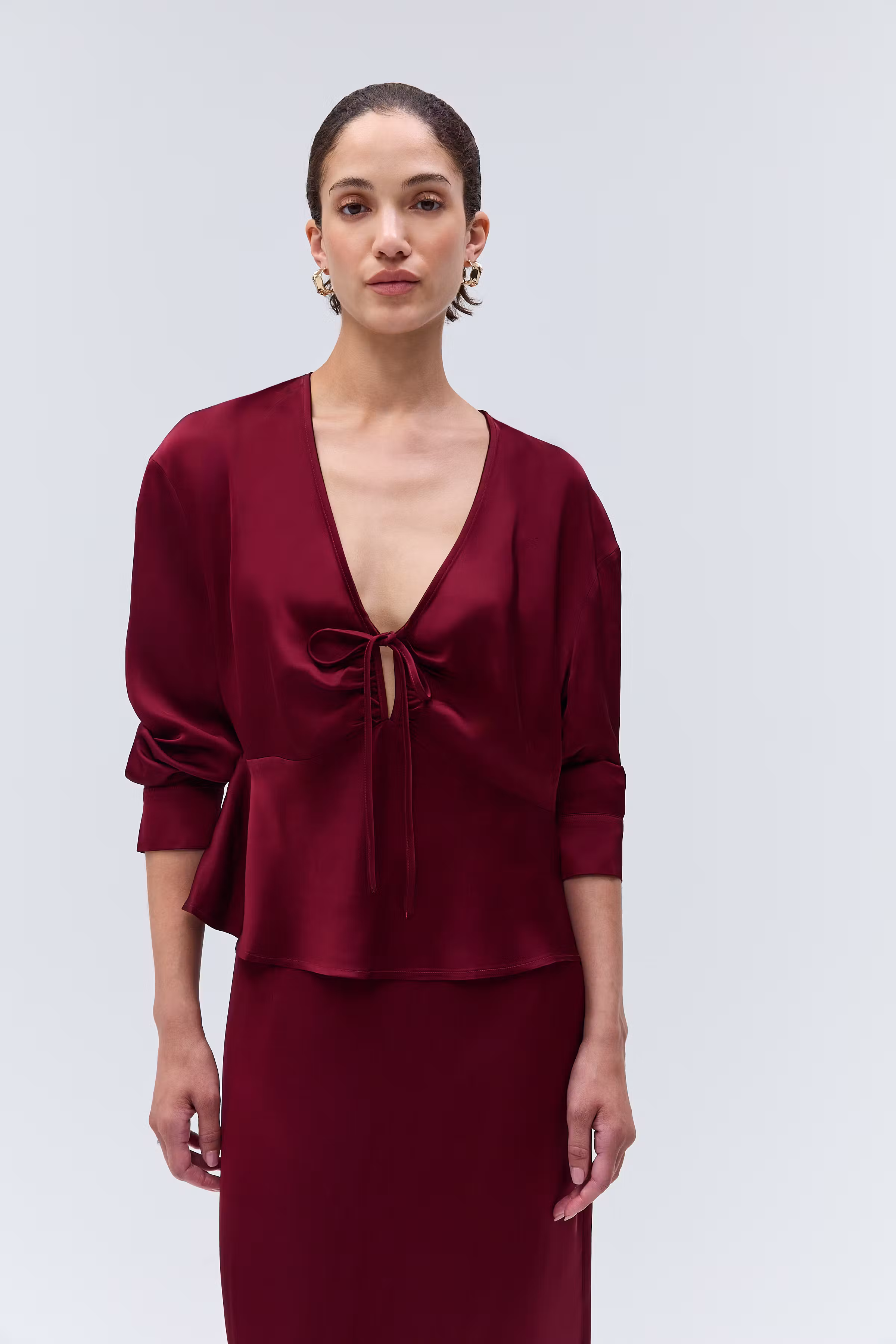 IOEvaluna Blouse LOOKBOOK DETAIL 30600008-RE404