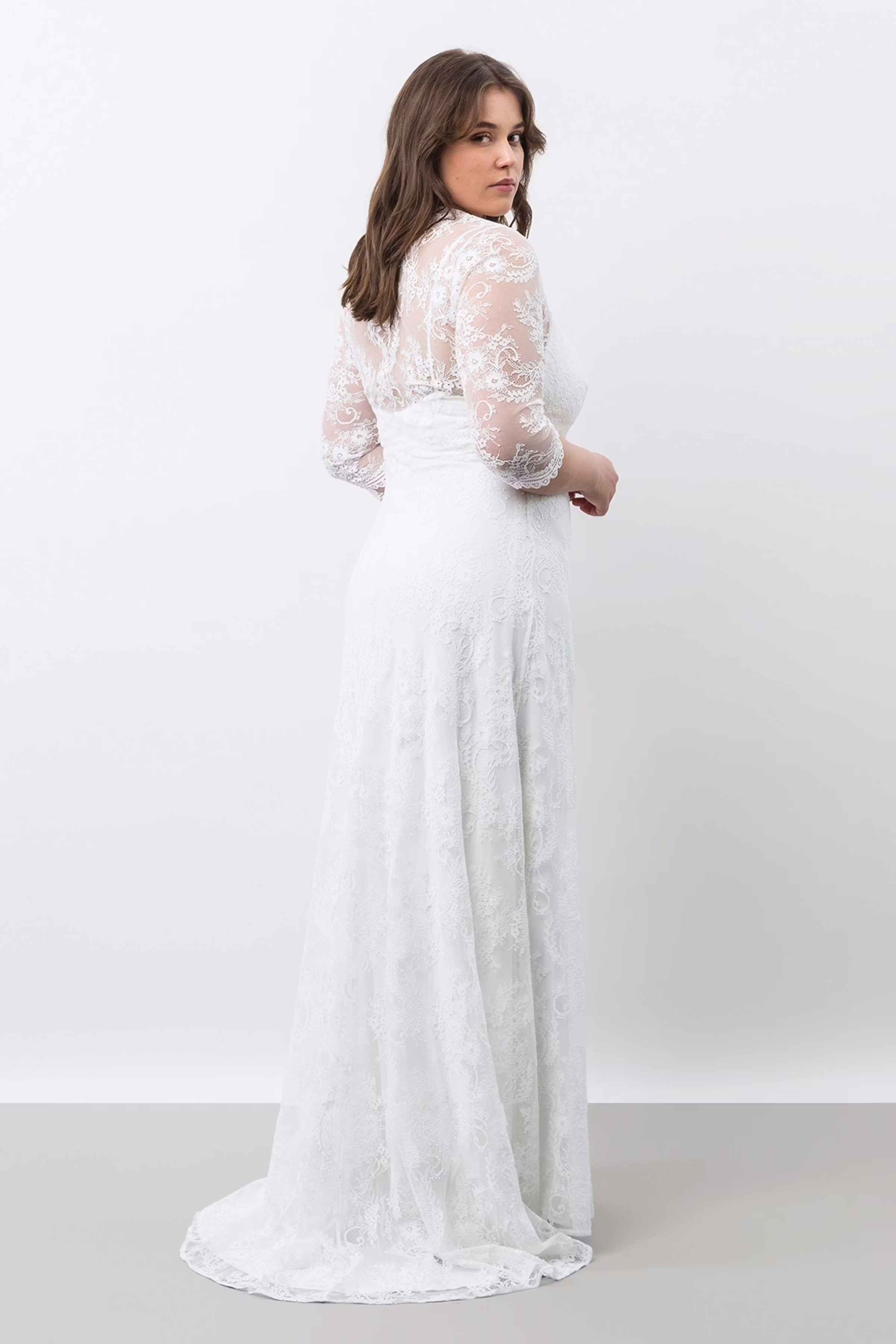 BRIDAL Kjole LOOKBOOK BACK 30600188-WH010