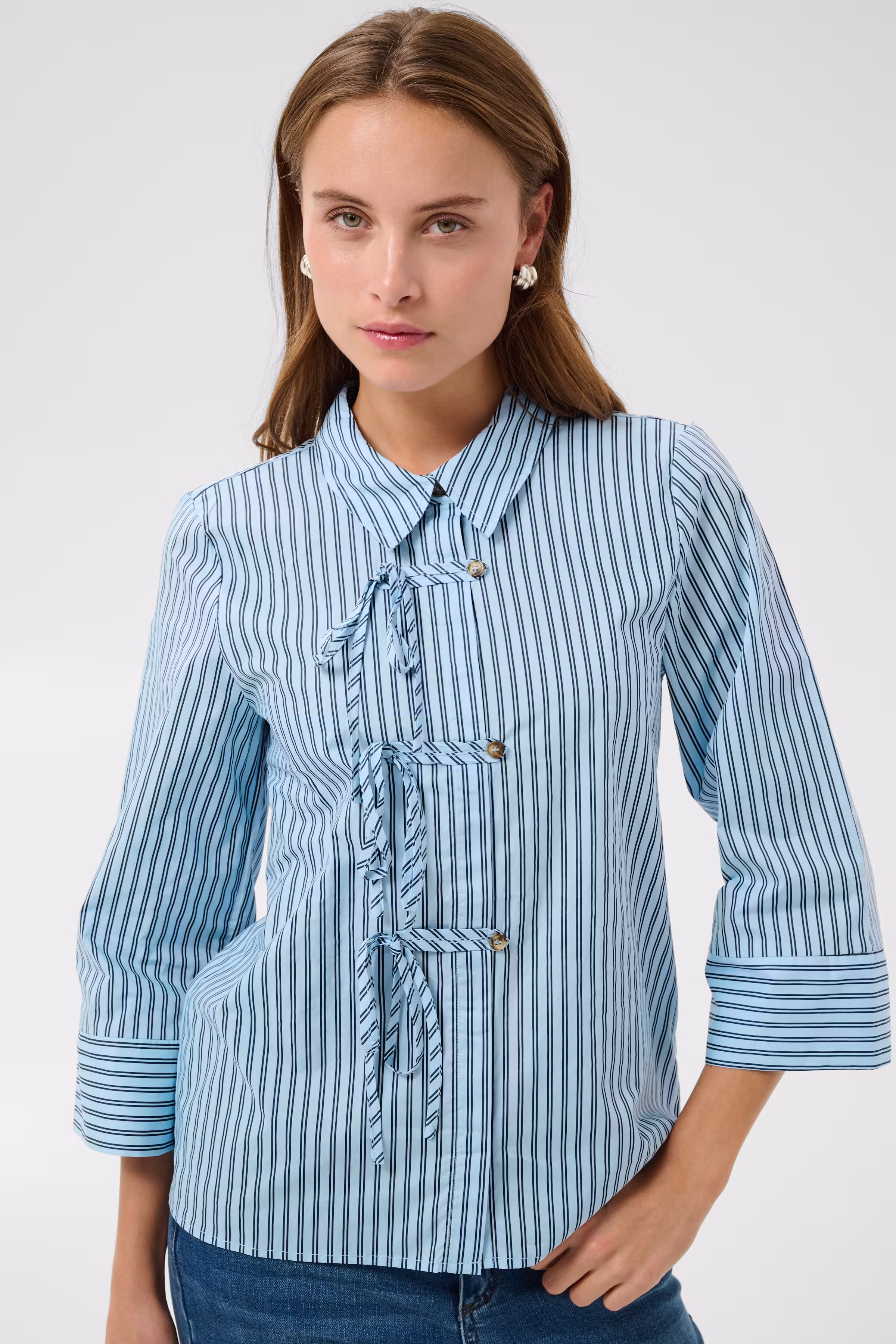 KAjullietta Stripet Skjorte LOOKBOOK DETAIL 10513179-1000847
