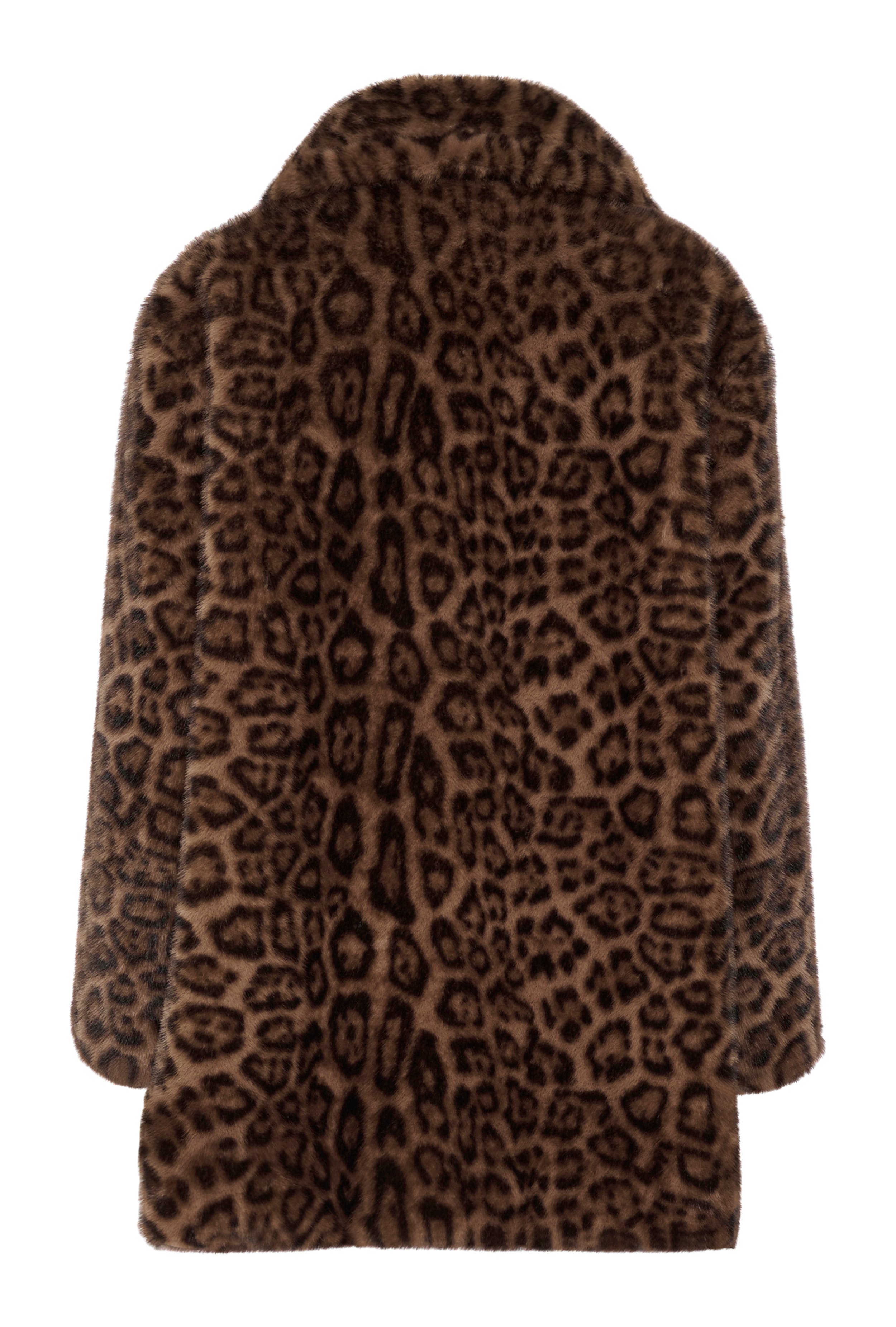 KBTira Leopard Faux Fur jakke PACK BACK 10105446-103153