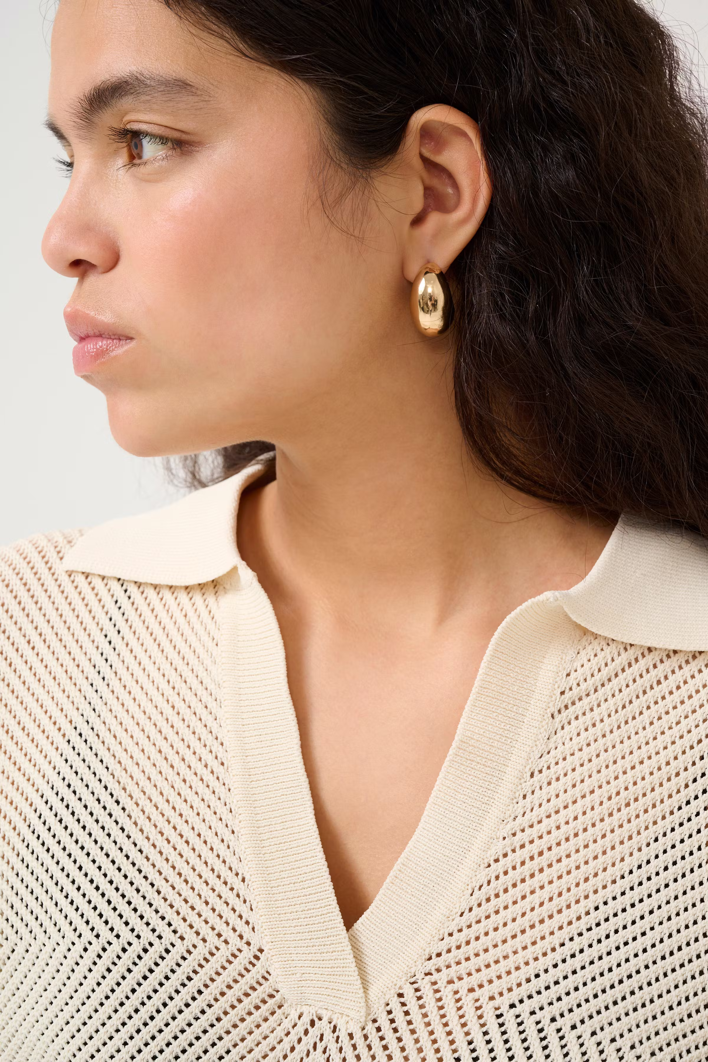 KBUpala Kurzärmeliger Strickpullover LOOKBOOK DETAIL 10105419-110103