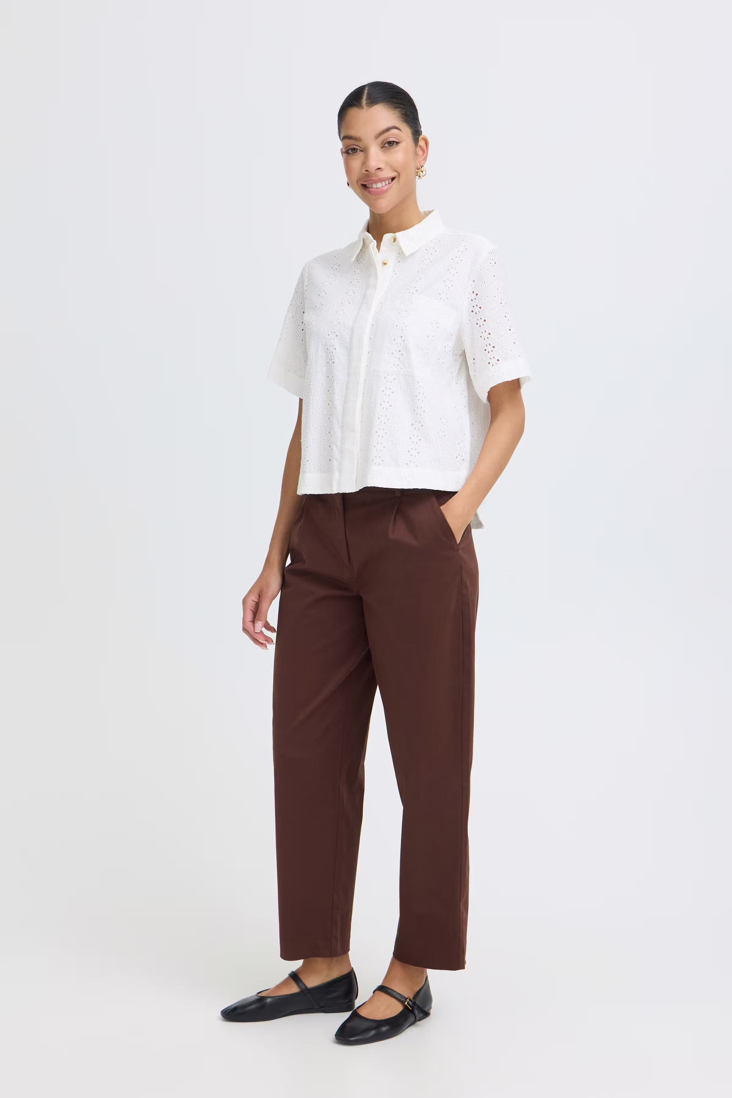 BYDAYS Bukser LOOKBOOK FRONT 20819442-191419
